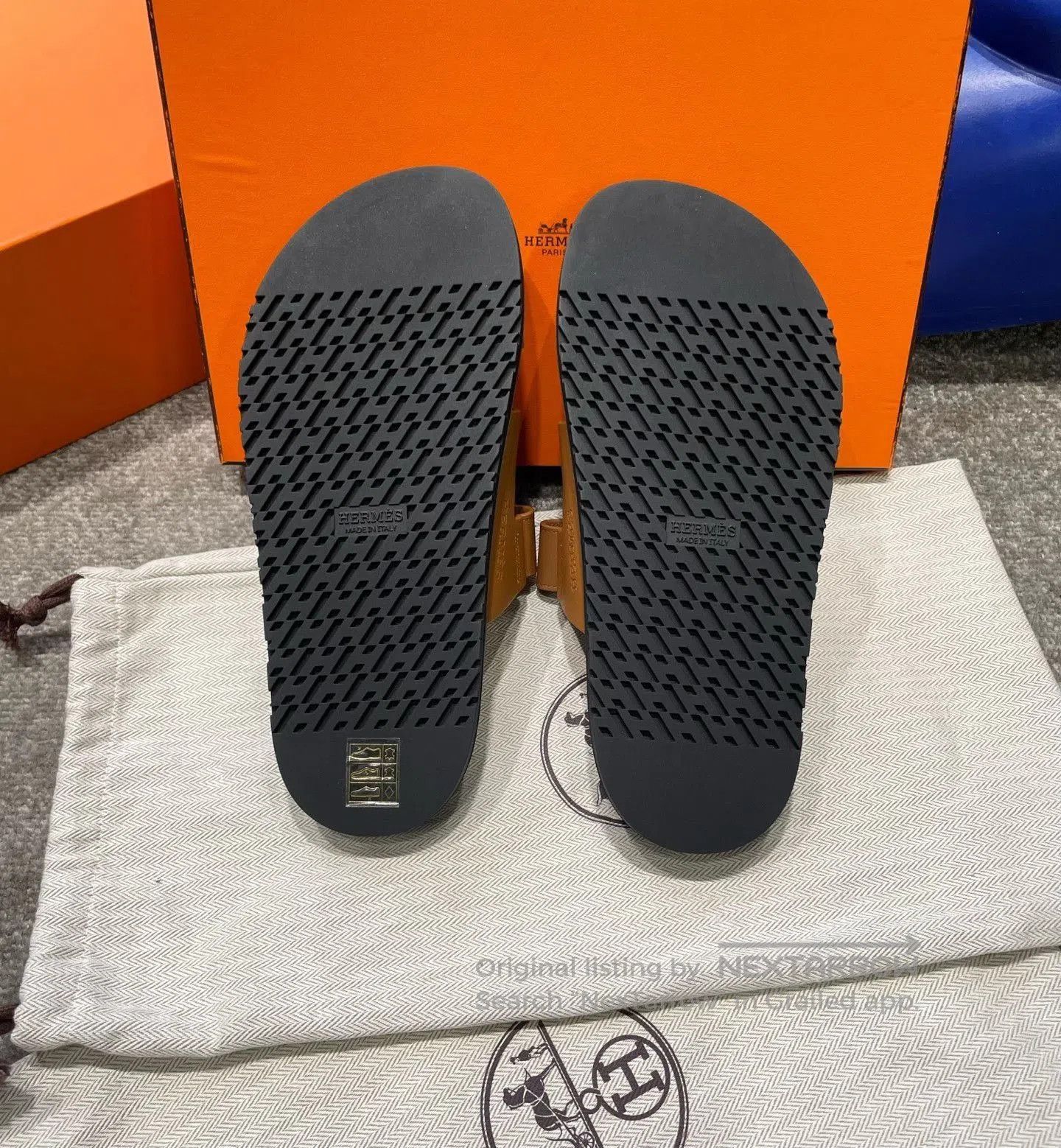 Hermes Hermès Flat Velcro Slide Sandals. Size US 6 / IT 36 - 4 Thumbnail