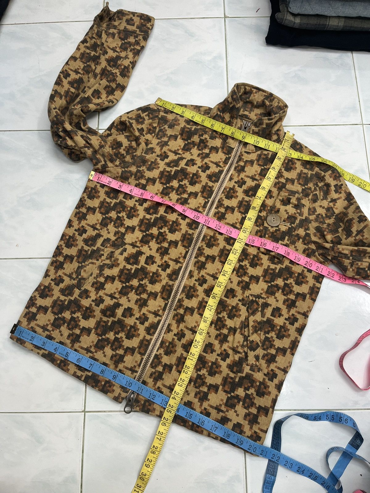 🔥🔥🔥ARCHIVE BEAUTY BEAST BROWN CAMO JACKET