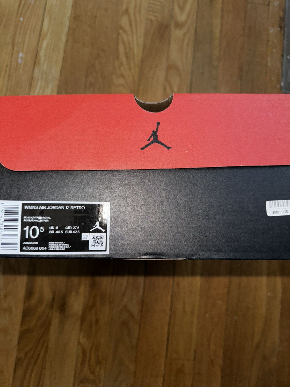 Jordan Brand Wmms Air Jordan 12 Retro ‘Hyper Royal’ Size US 10.5 / IT 40.5 - 6 Thumbnail