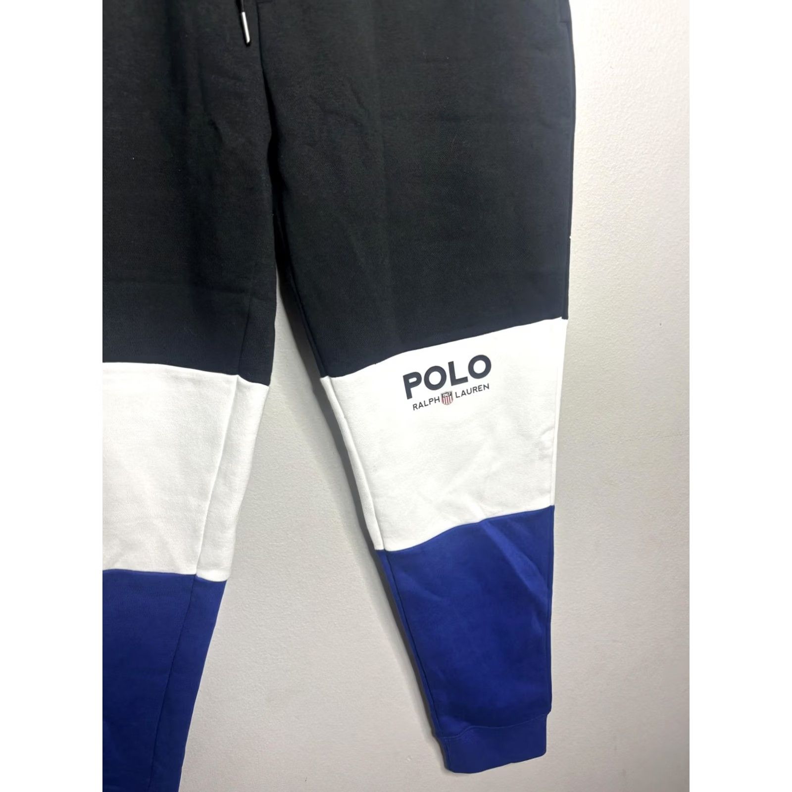 Polo Ralph Lauren Polo Ralph Lauren Pants Jogger Mens Small Black White Colorblock Sweatpants Size US S / EU 44-46 / 1 - 2 Thumbnail