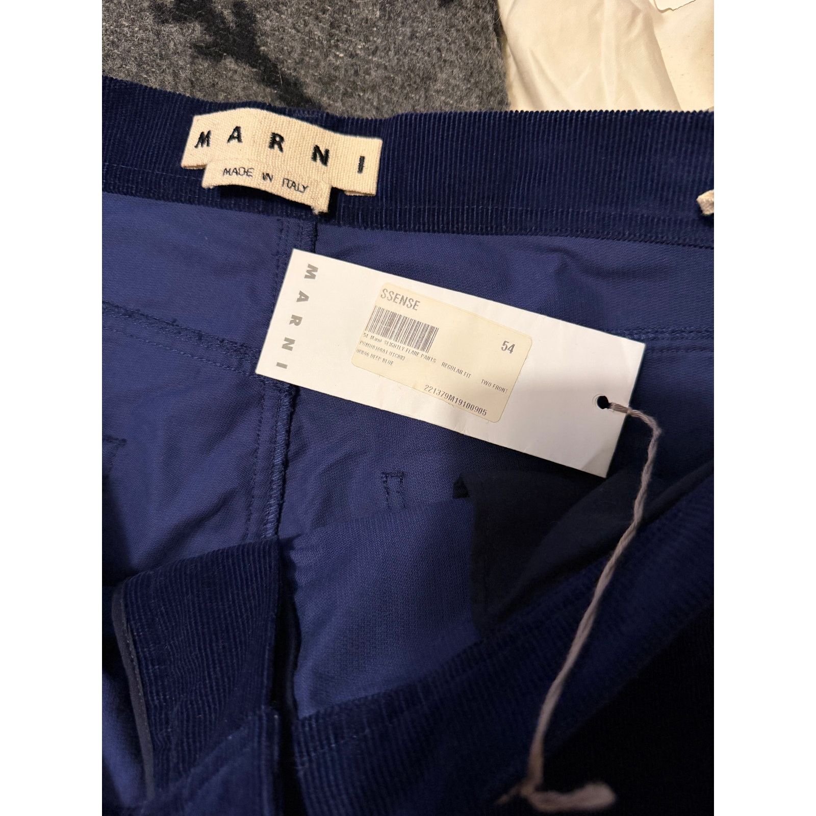 Marni NWT Marni Navy Corduroy Trousers size 54IT/38 US $750 Size US 38 / EU 54 - 7 Thumbnail