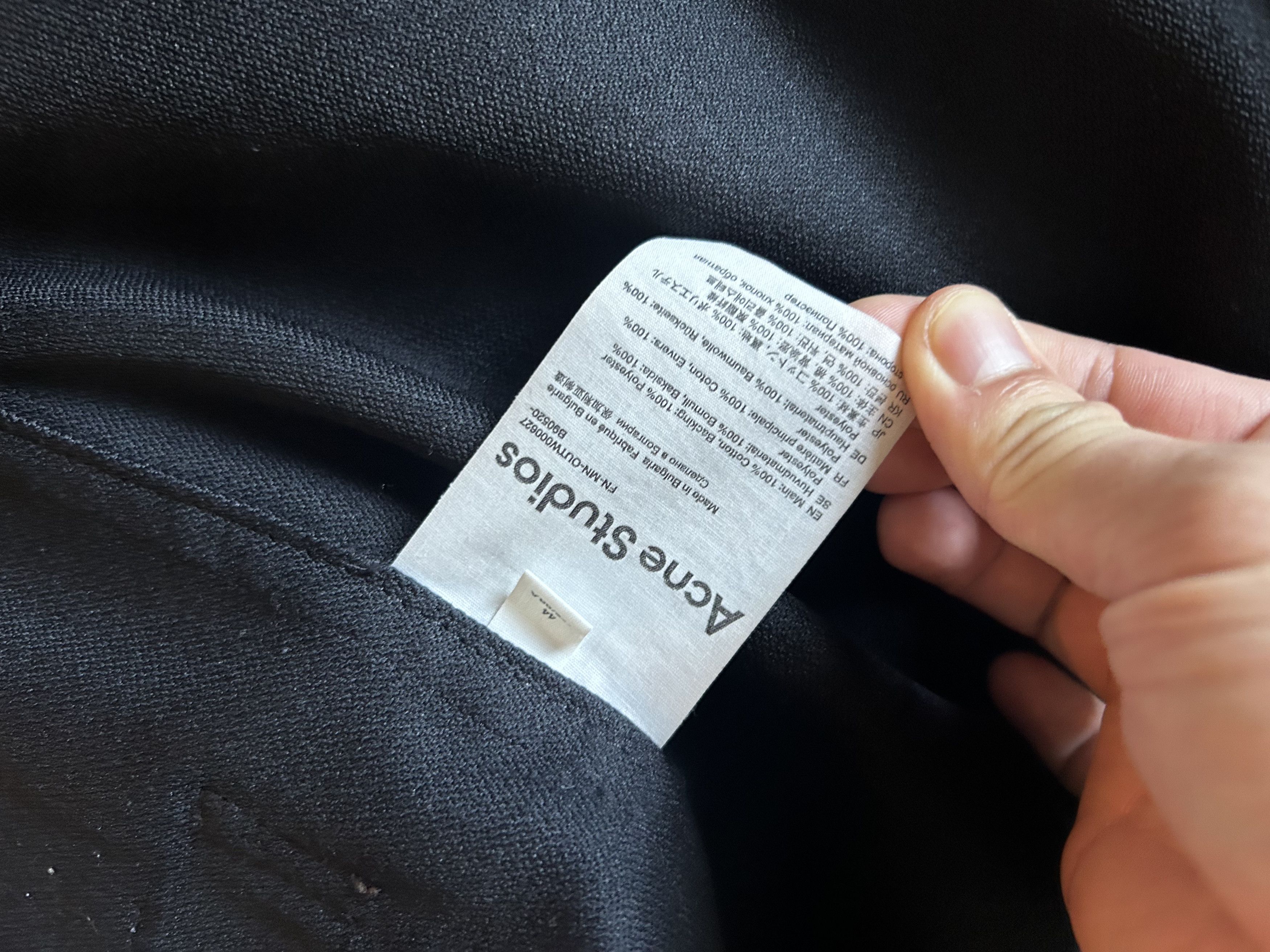Acne Studios ACNE STUDIOS Cotton Shirt Jacket Size US S / EU 44-46 / 1 - 4 Thumbnail