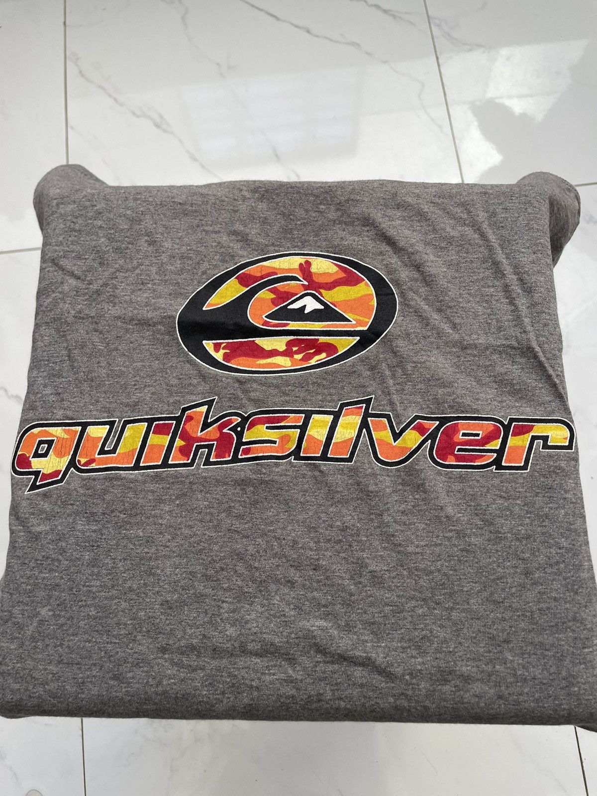 Quiksilver × Vintage Vintage Short sleeve Quicksilver Size US L / EU 52-54 / 3 - 1 Thumbnail