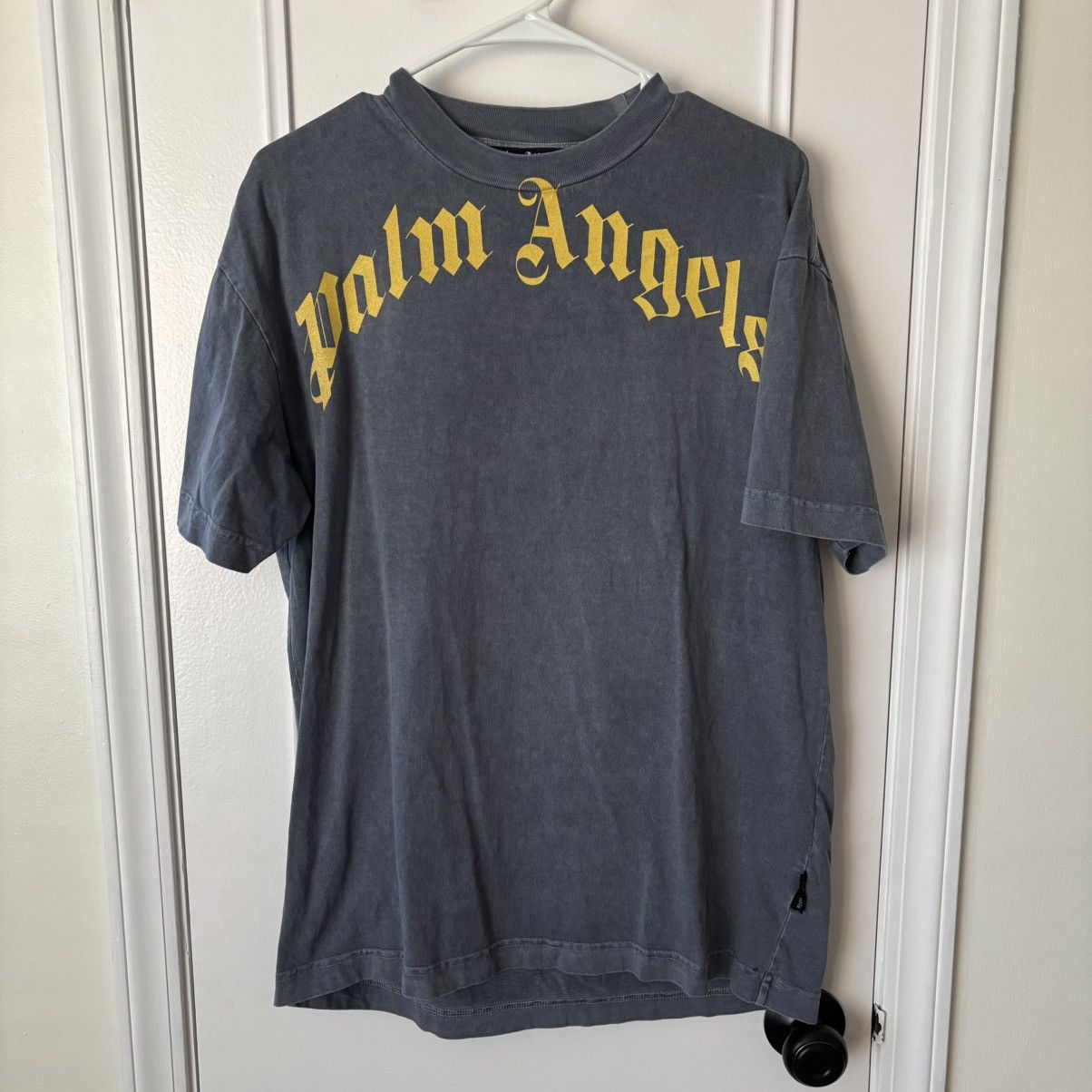 Palm Angels Size M-Palm Angels Vintage T-shirt Navy gently worn SHIPASAP Size US M / EU 48-50 / 2 - 1 Thumbnail