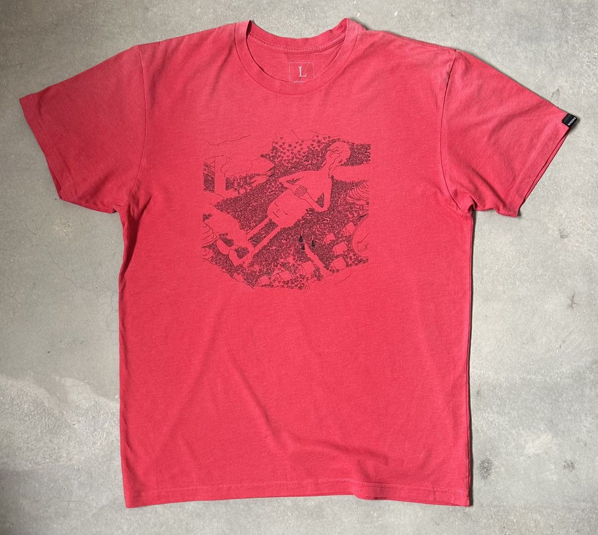 Nixon NIXON ART MOSH JAPAN TEE Size US L / EU 52-54 / 3 - 1 Thumbnail