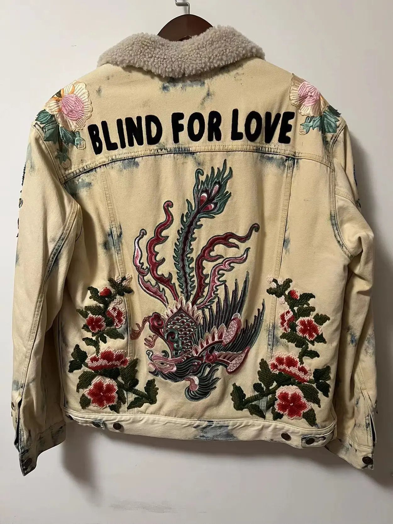 Gucci Sherling Denim Embroidered Jacket Size US M / EU 48-50 / 2 - 2 Thumbnail