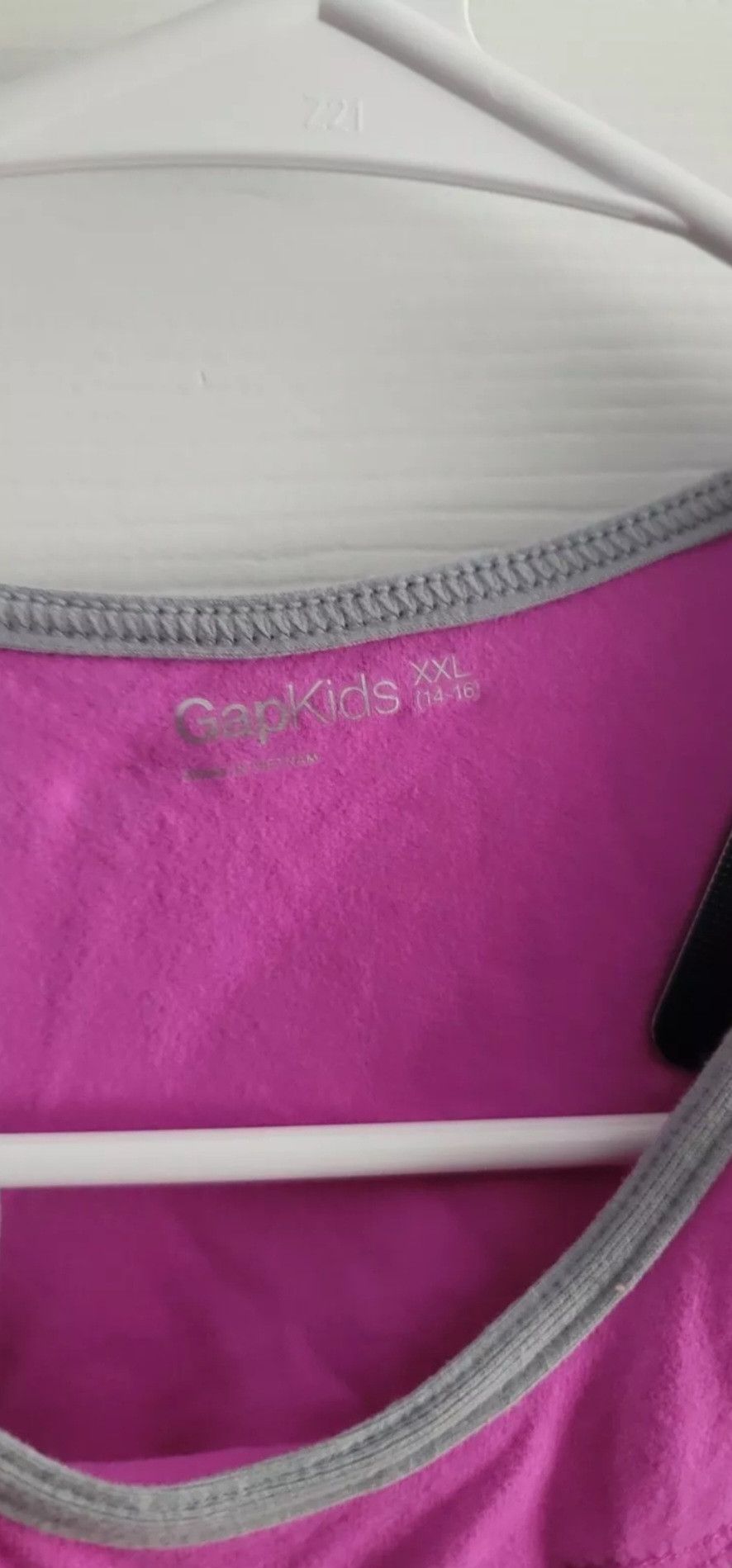 Gap NWT GAP Girl's Pink G Techwear Athletic Tank Top XXL (14-16) Size XS / US 0-2 / IT 36-38 - 3 Thumbnail