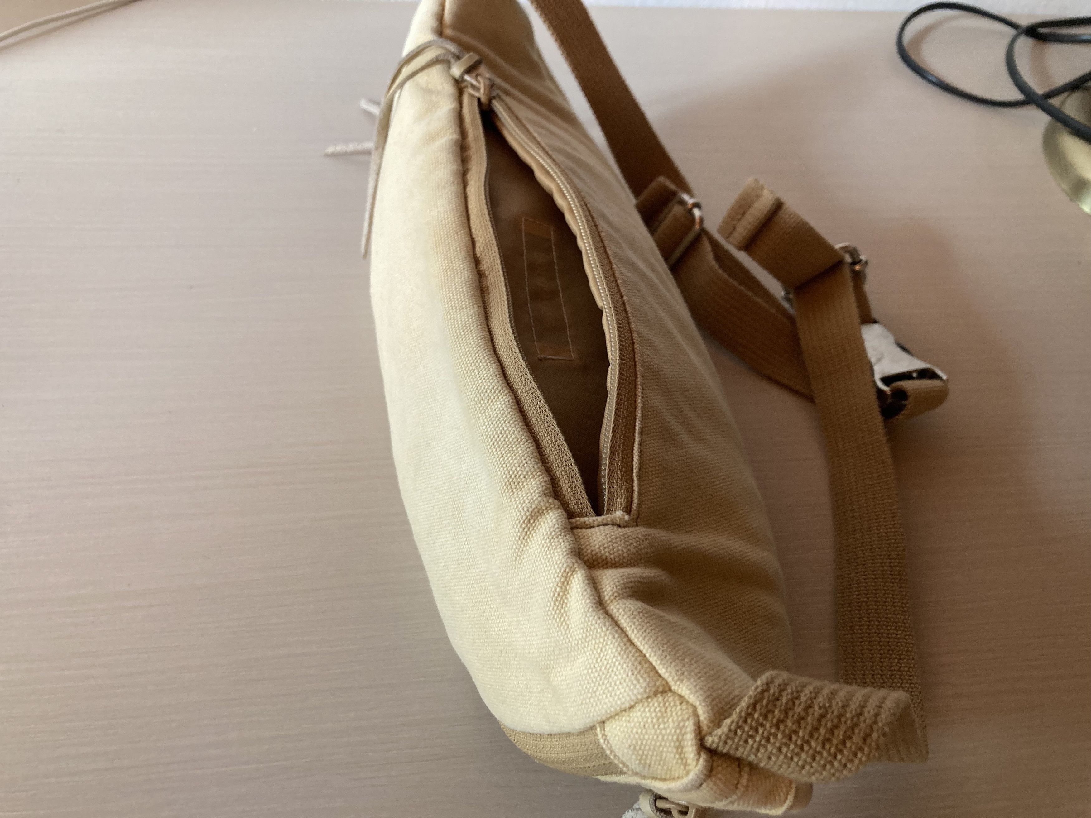 Nonnative NONNATIVE hunter waist bag in beige canvas Size ONE SIZE - 5 Thumbnail