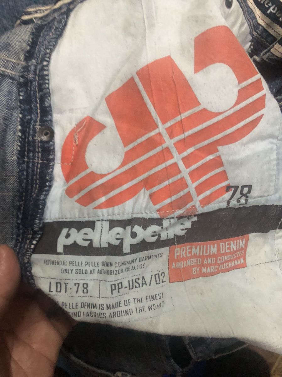 Pelle Pelle Pelle Pelle Baggy Denim Pants Size US 31 - 6 Thumbnail