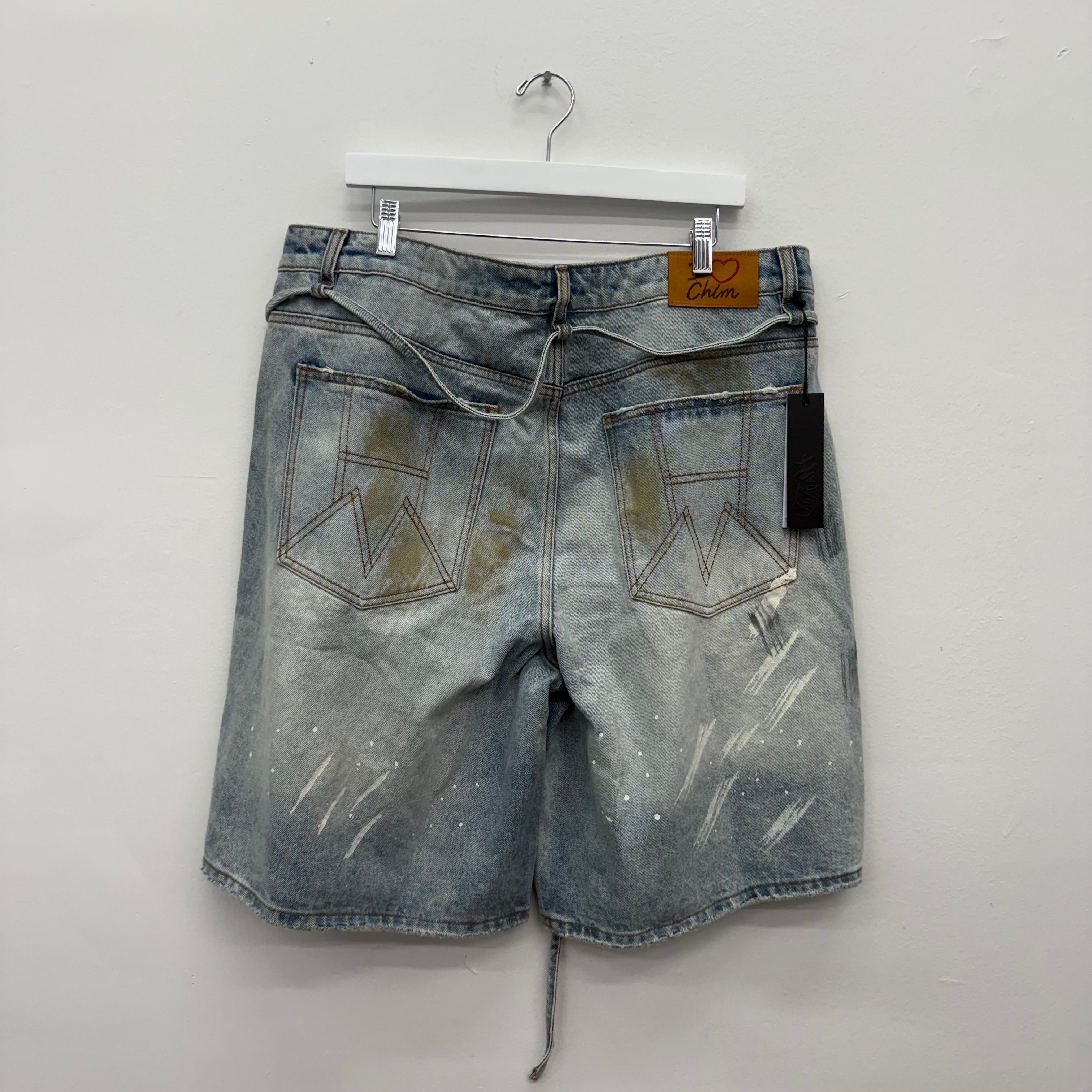 HMDD HMDD CHIM Denim Work Shorts - Size L Size US 34 / EU 50 - 2 Thumbnail