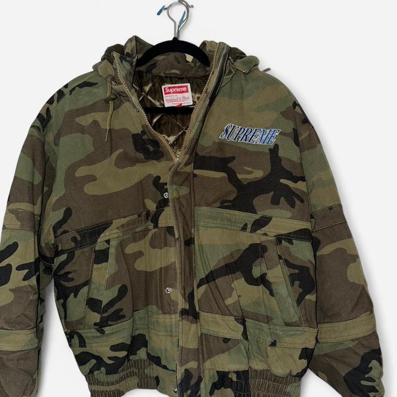 Mitchell & Ness × Supreme SOLD!!! Supreme Mitchell & Ness Twill Stadium Jacket FW24 Size US S / EU 44-46 / 1 - 3 Thumbnail