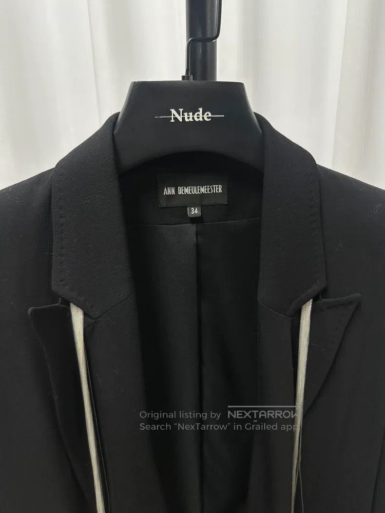 Ann Demeulemeester Ann Demeulemeester Ribbon suit Size XXS / US 00 / IT 34 - 5 Thumbnail