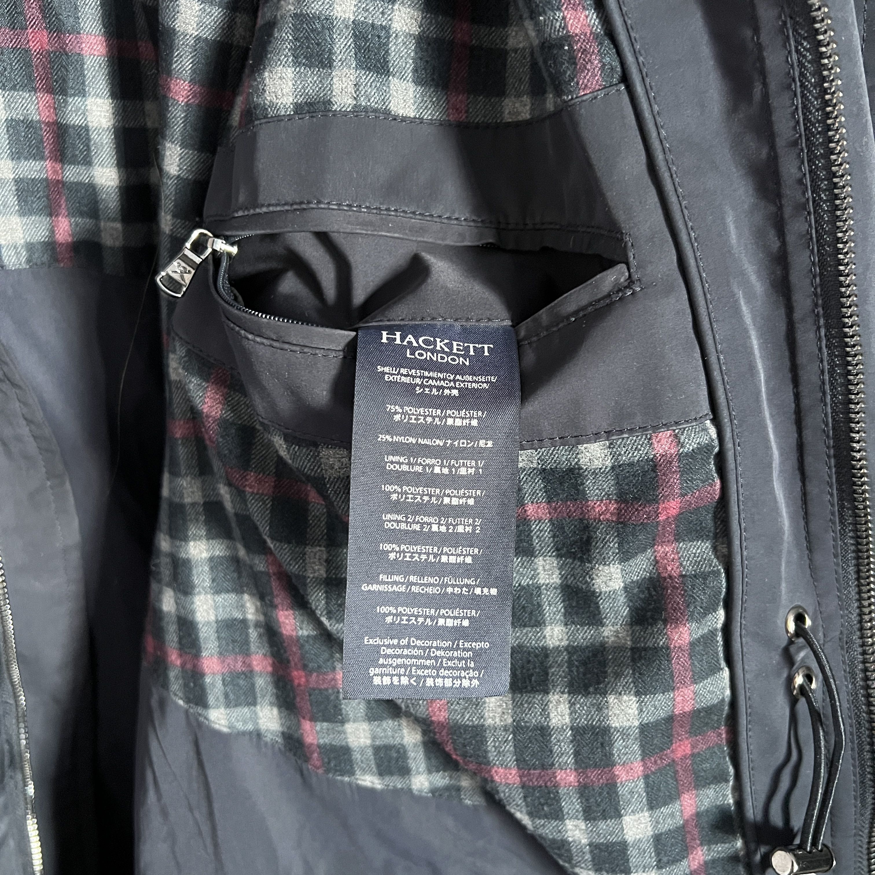 Men's HACKETT BRADBURY FIELD Navy Jacket