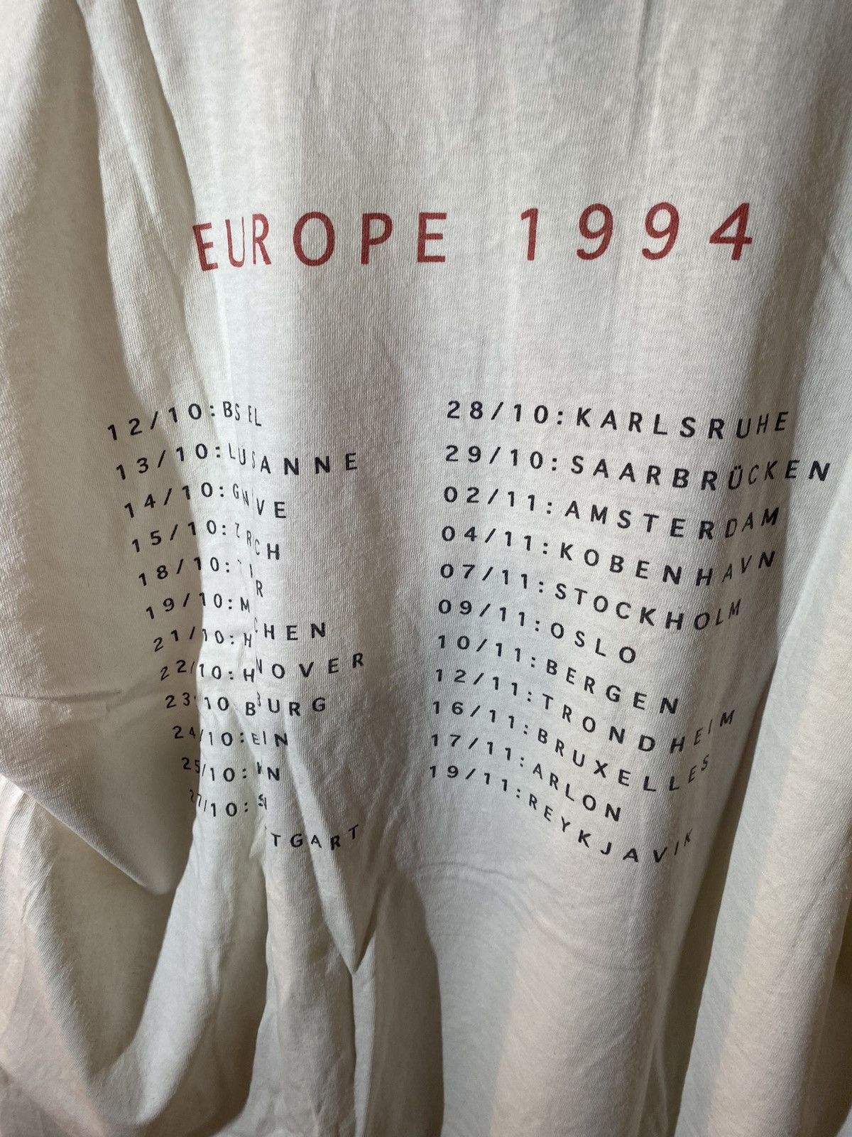 Band Tees × Vintage Noir desir shirt vintage 90s tour Size US XL / EU 56 / 4 - 6 Thumbnail