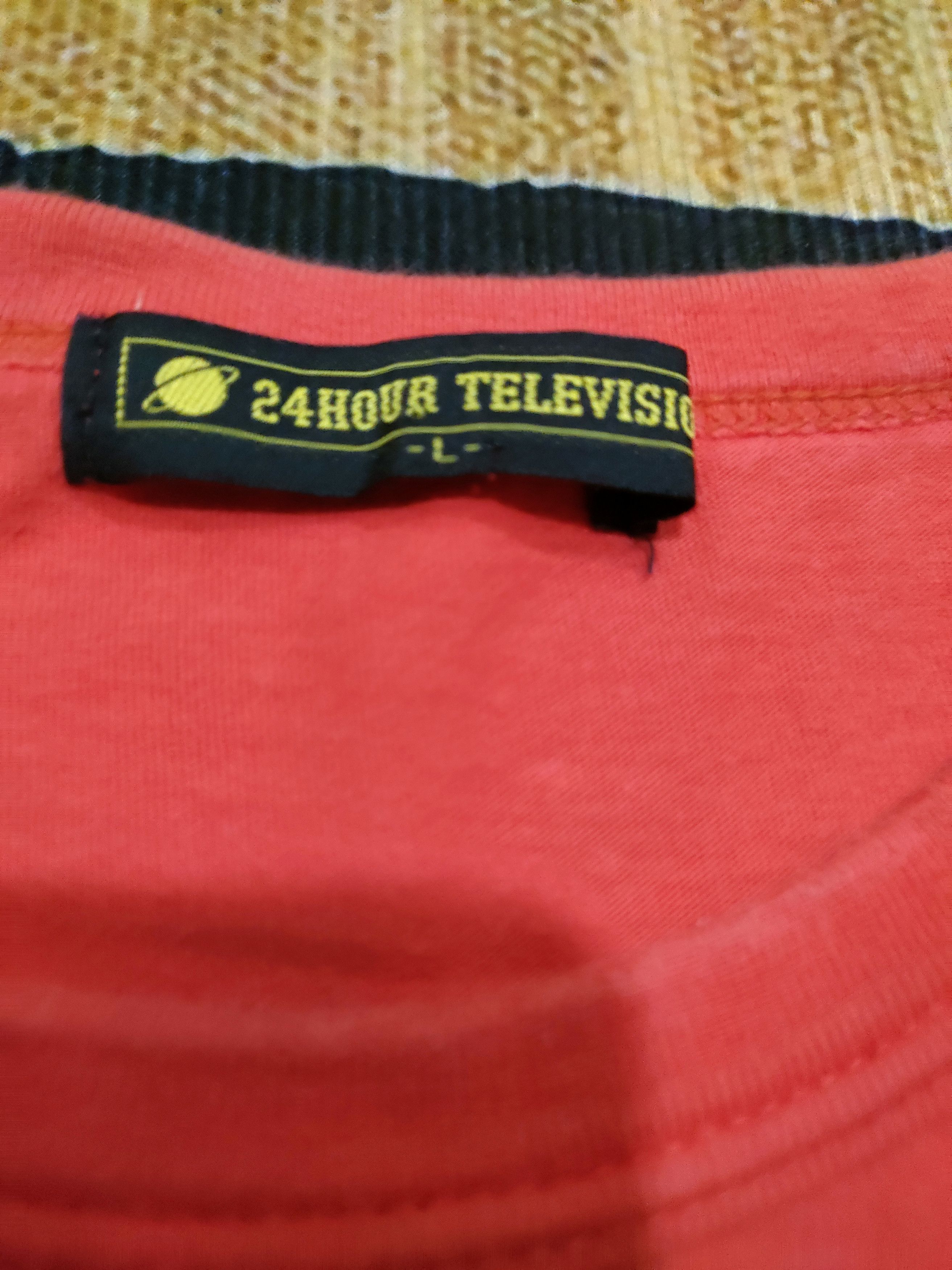 Bape × Vintage Bape 24 Hours Television Tee Size US L / EU 52-54 / 3 - 6 Thumbnail
