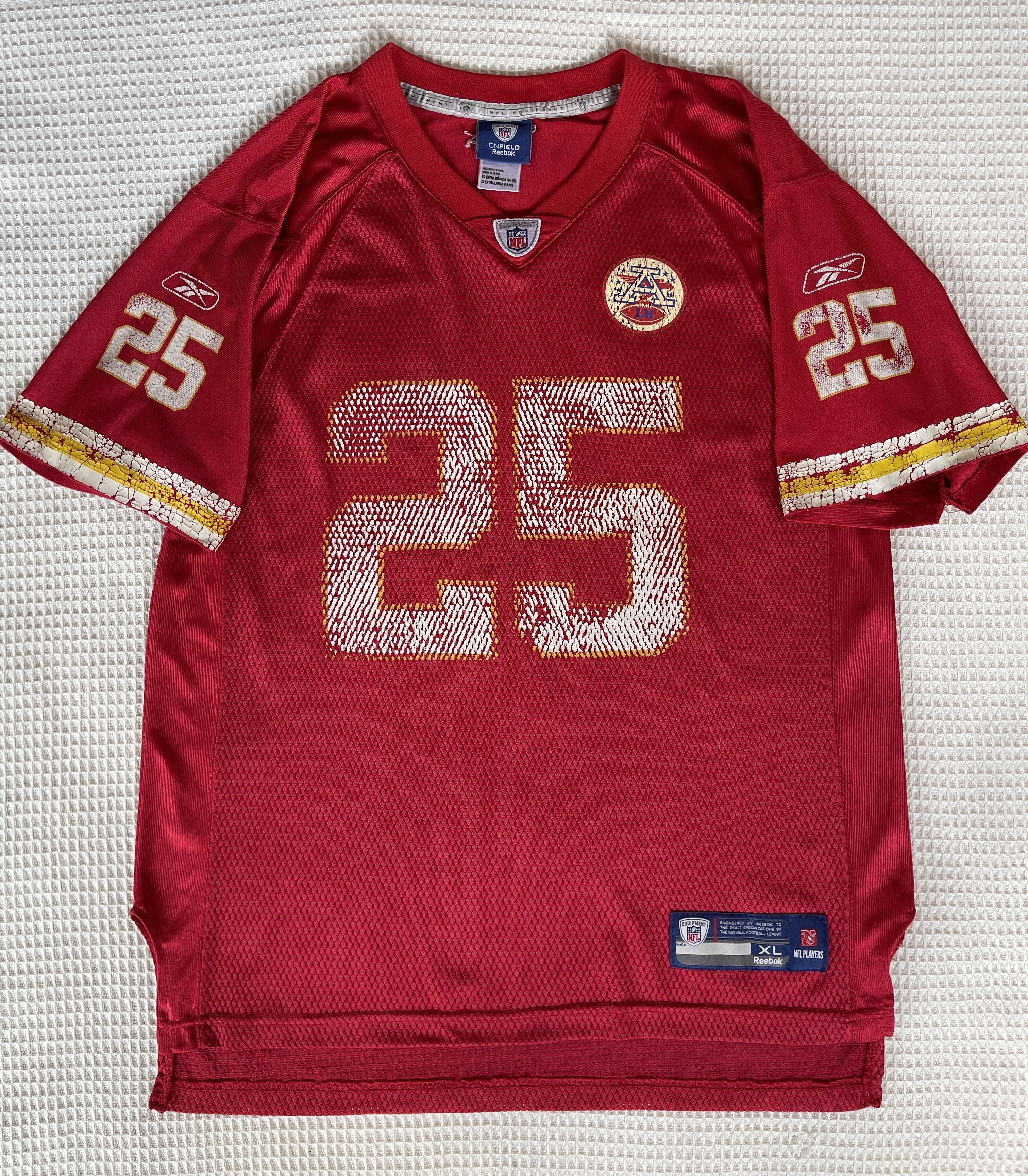Awake NY × Reebok Vintage Trashed🔥EQUIPMENT NFL REEBOK🔥Charles 25 Jerseys Size US XL / EU 56 / 4 - 16 Thumbnail