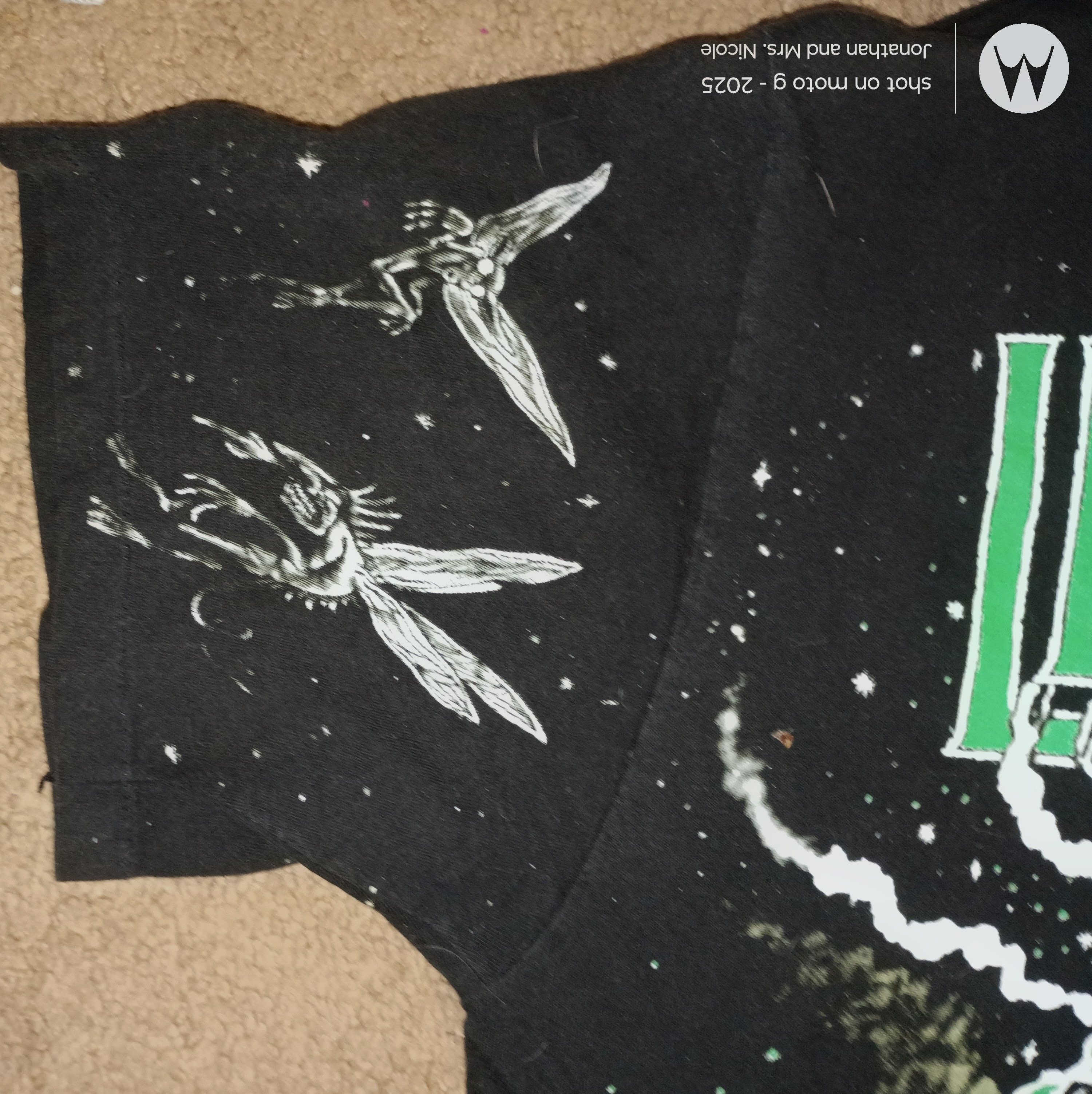 Led Zeppelin Vintage original led Zeppelin tour t-shirt wizard logo large Size US L / EU 52-54 / 3 - 8 Thumbnail