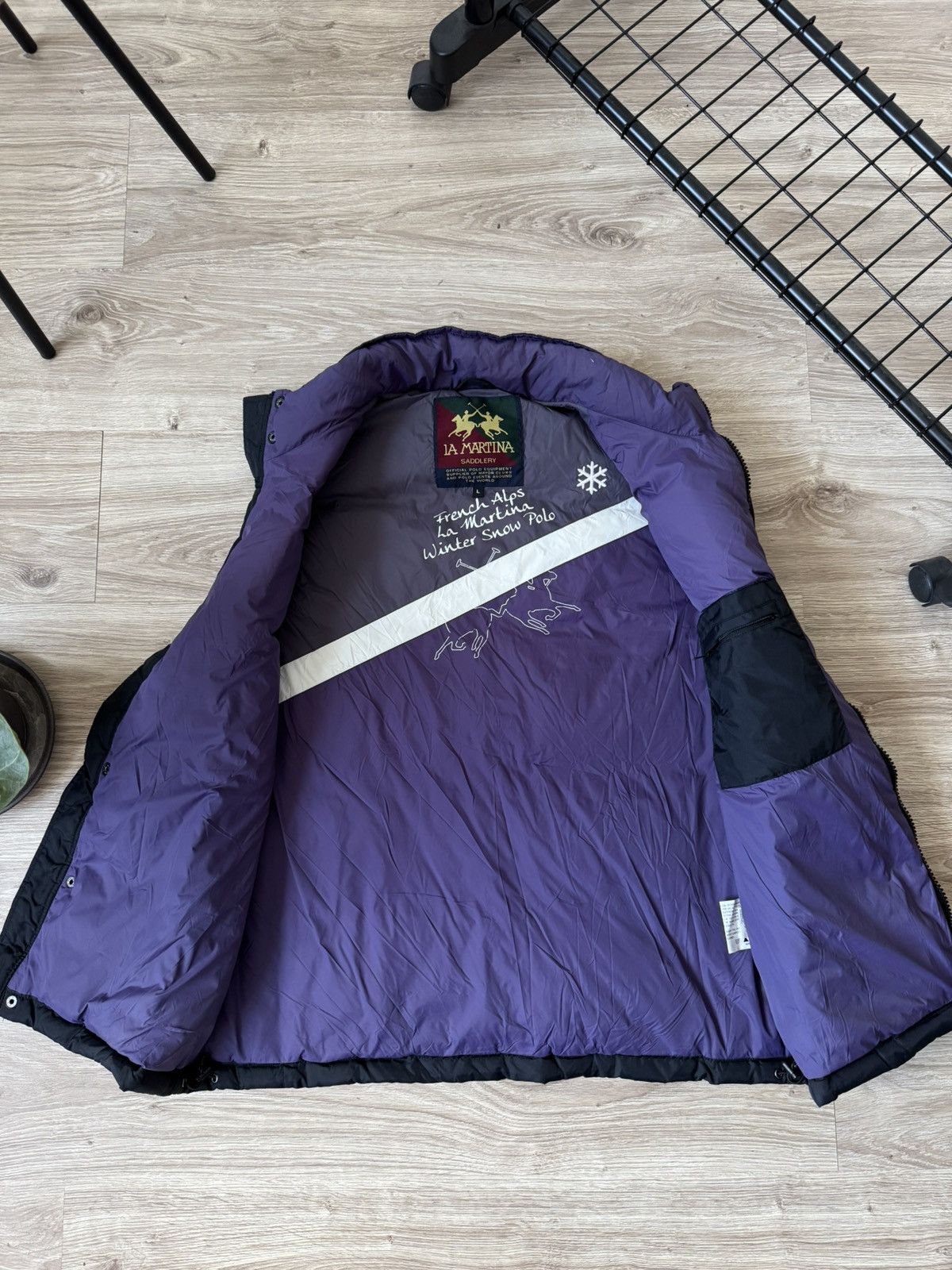 La Martina Vintage Y2K La Martina Puffer Down Vest Size US L / EU 52-54 / 3 - 7 Thumbnail
