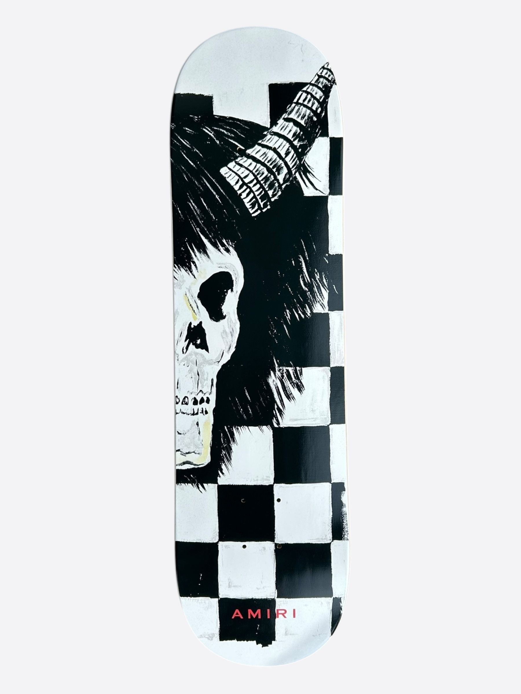 Amiri Amiri Wes Lang Black & White Altered Sacrifice Skate Deck Size ONE SIZE - 1 Thumbnail