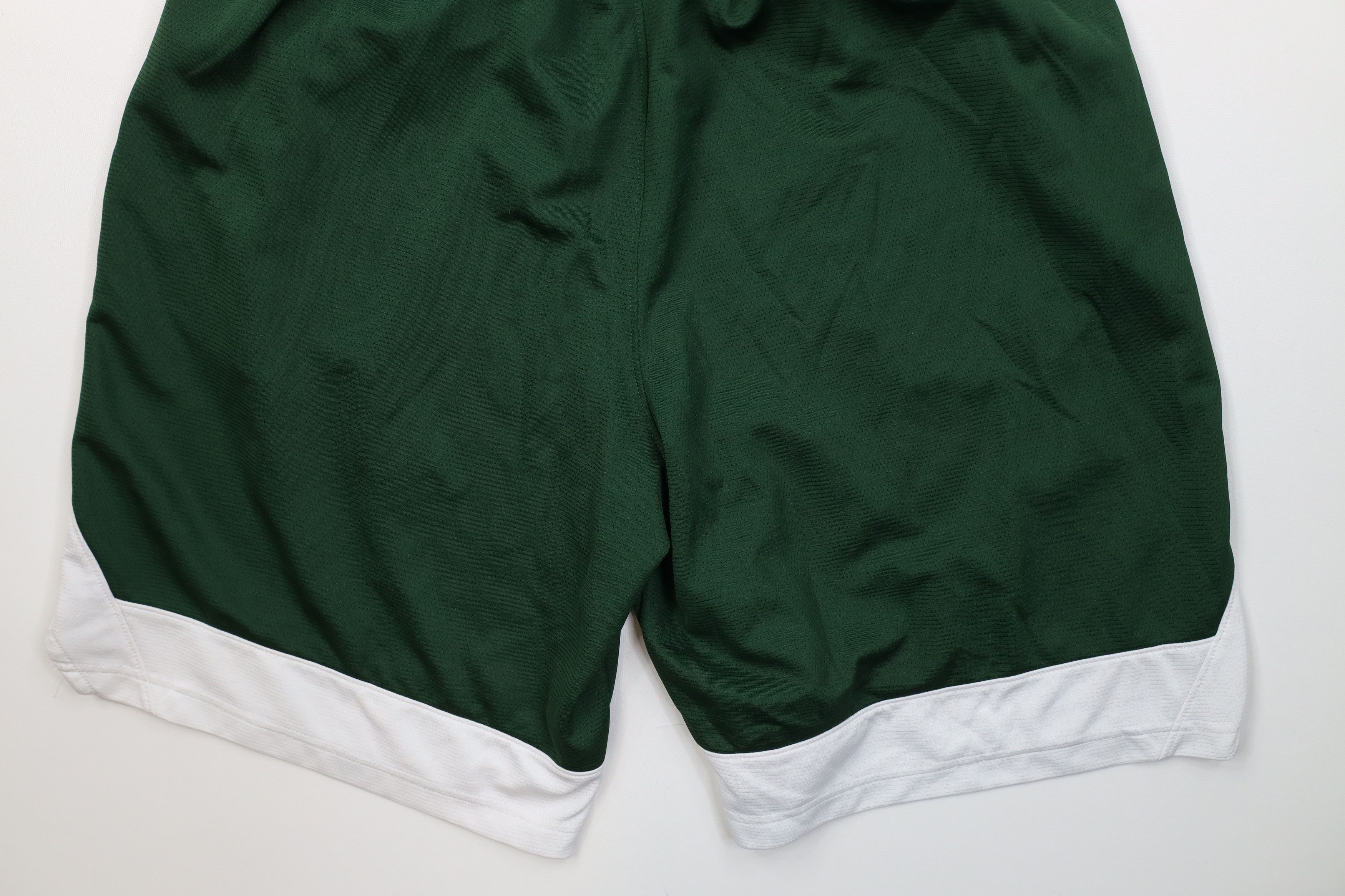 Nike Vintage Y2K Nike Block Gym Basketball Shorts Green Polyester Size US 34 / EU 50 - 11 Thumbnail