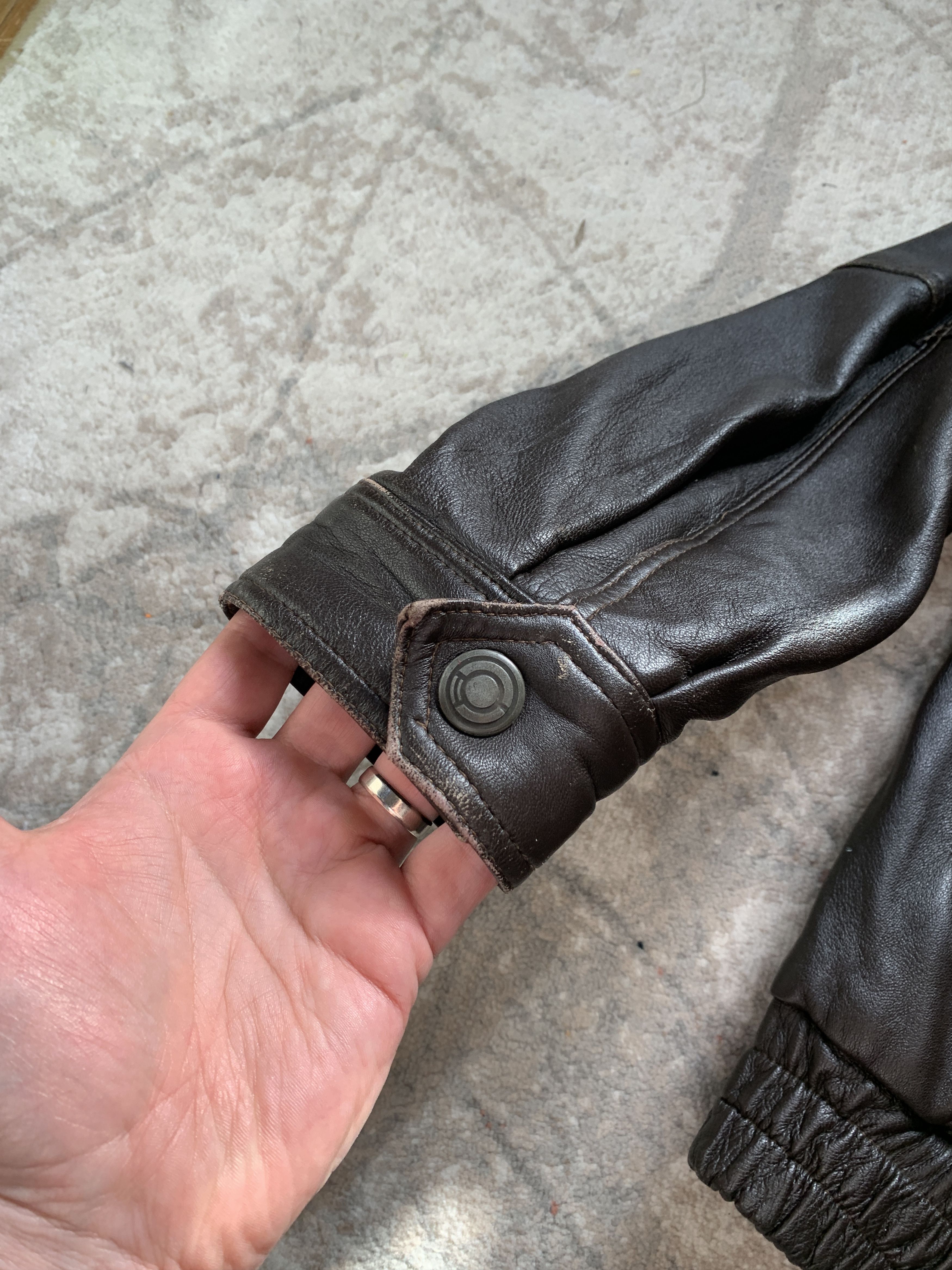 Vintage Vintage Dakota Drag Racing Leather Jacket Size US XL / EU 56 / 4 - 10 Thumbnail