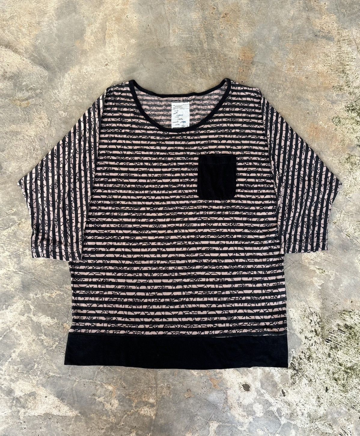 Japanese Brand × SHAREEF Shareef Full Print Pocket tee Size ONE SIZE - 1 Thumbnail