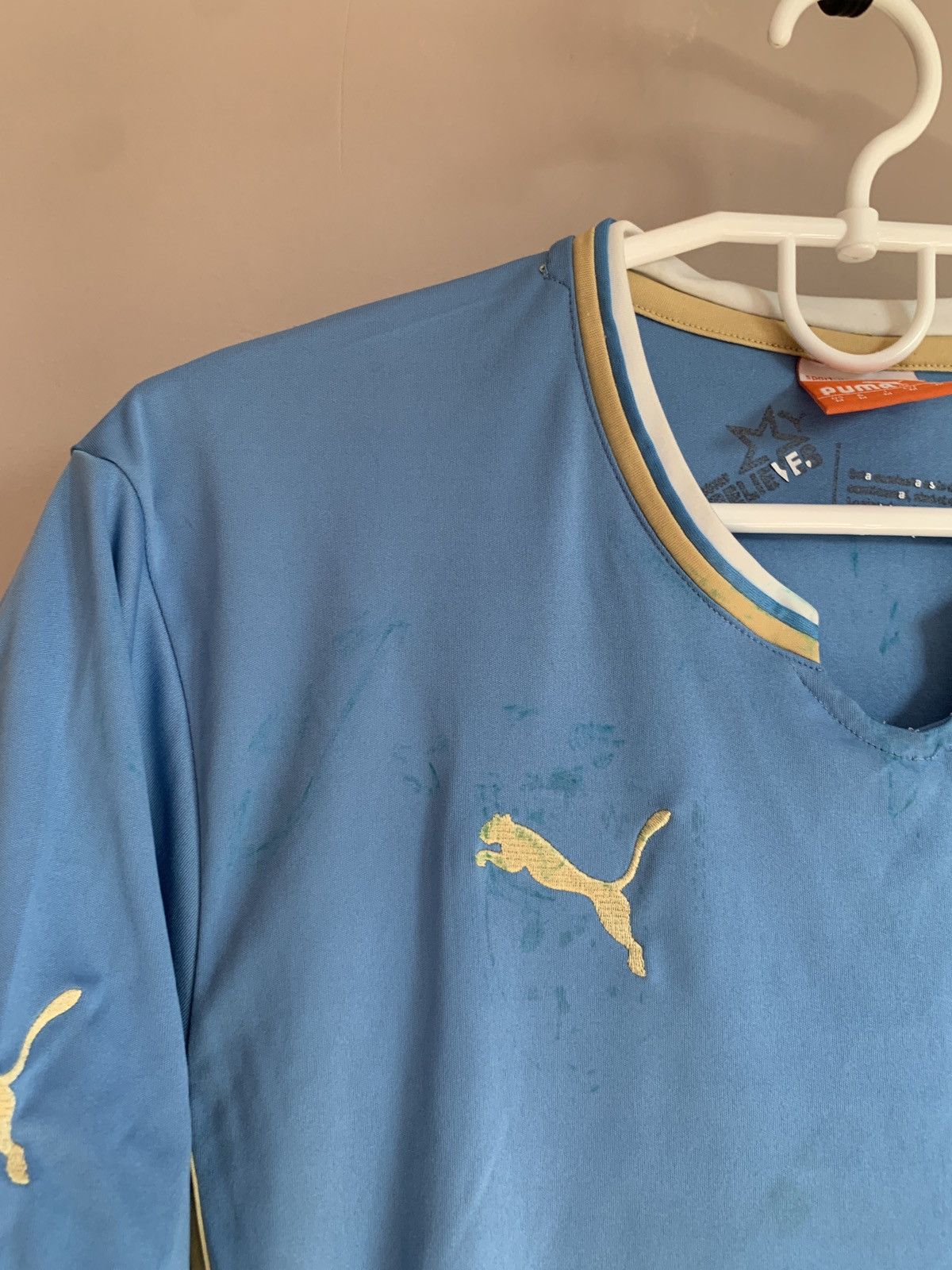 Puma Uruguay Home Football Shirt Puma Soccer Jersey Size M Size US M / EU 48-50 / 2 - 4 Thumbnail