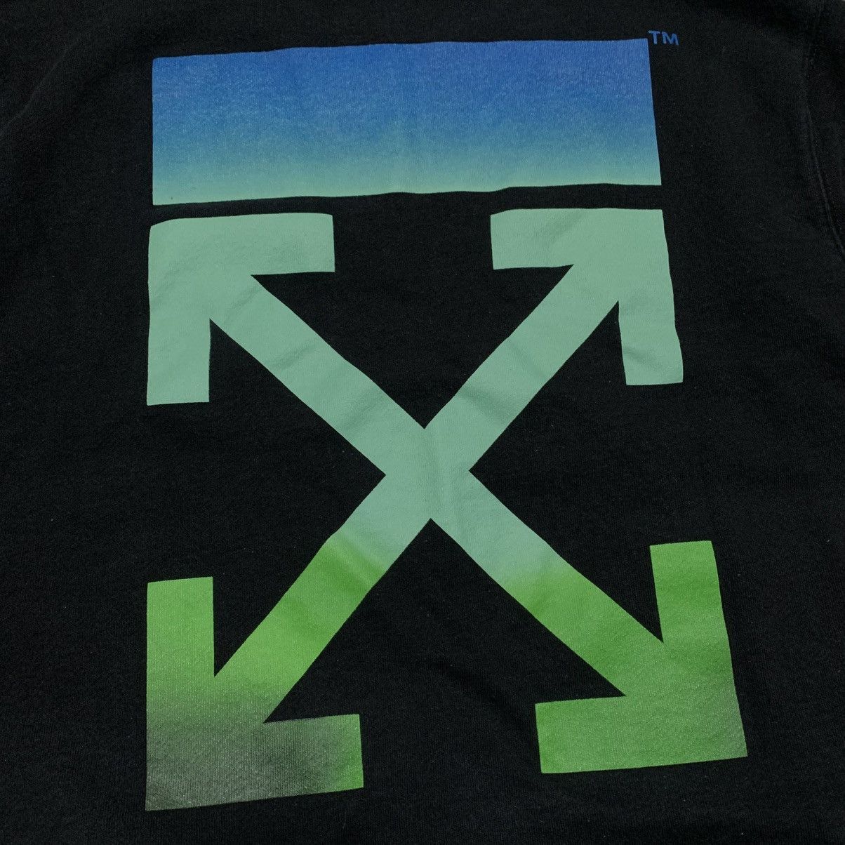 Off-White Off White Small Gradient Arrows Black Sweatshirt Virgil Size US S / EU 44-46 / 1 - 3 Thumbnail