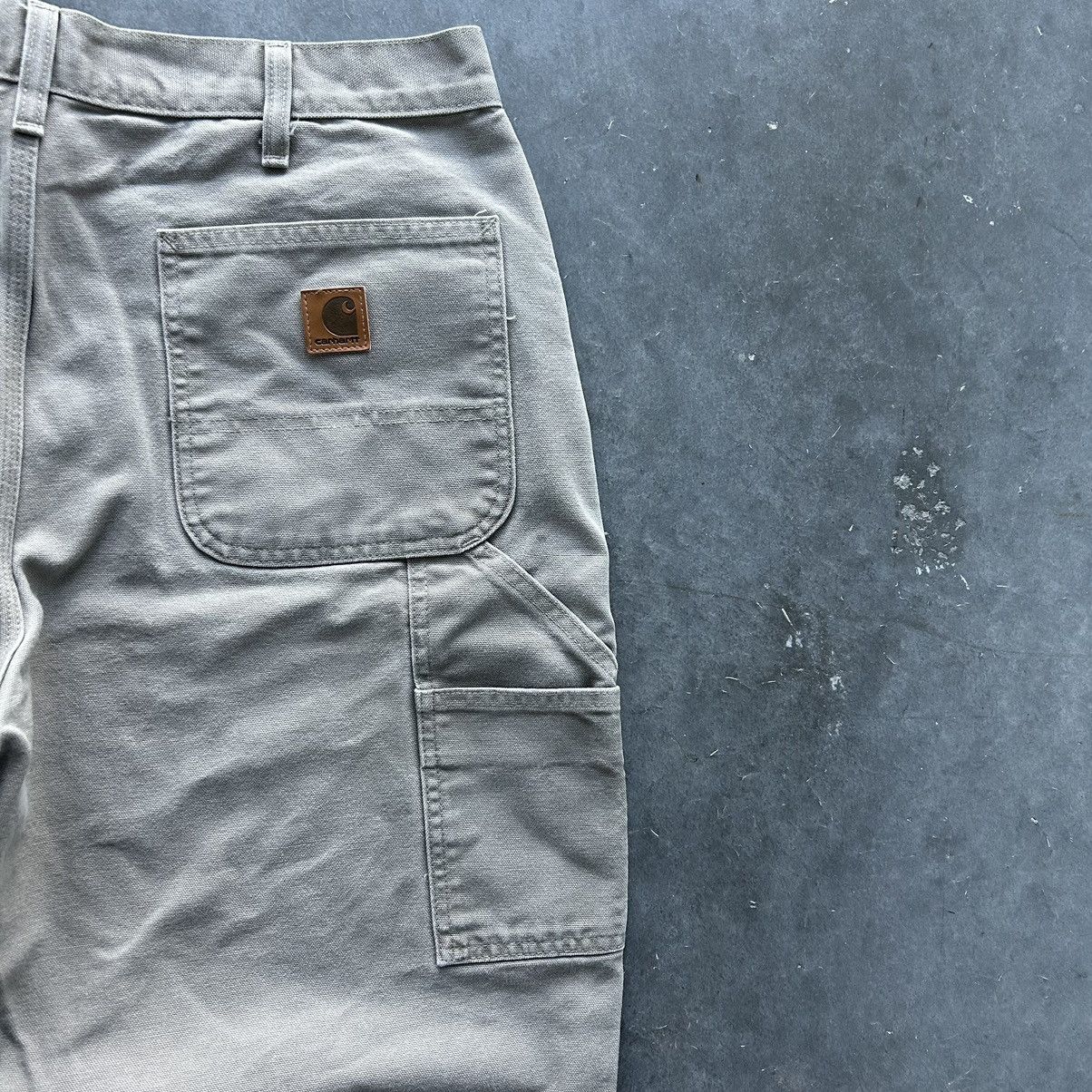 Carhartt Crazy Vintage Y2K Carhartt Baggy Essential Carpenter Pants Size US 35 - 4 Thumbnail