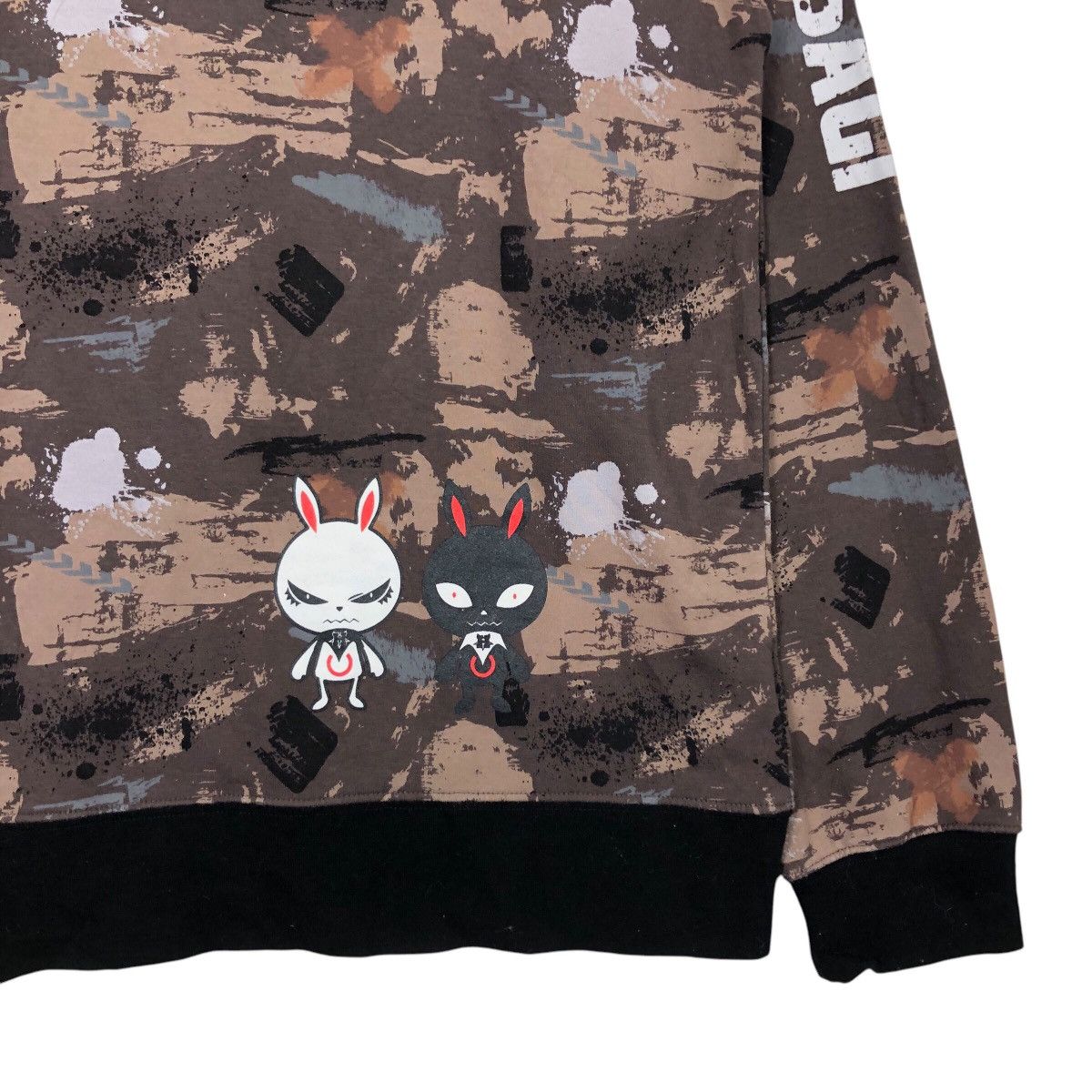 Japanese Brand 📌Streetwear Sweatshirt Keunsagi Camouflage Big Logo Design Size US M / EU 48-50 / 2 - 11 Thumbnail