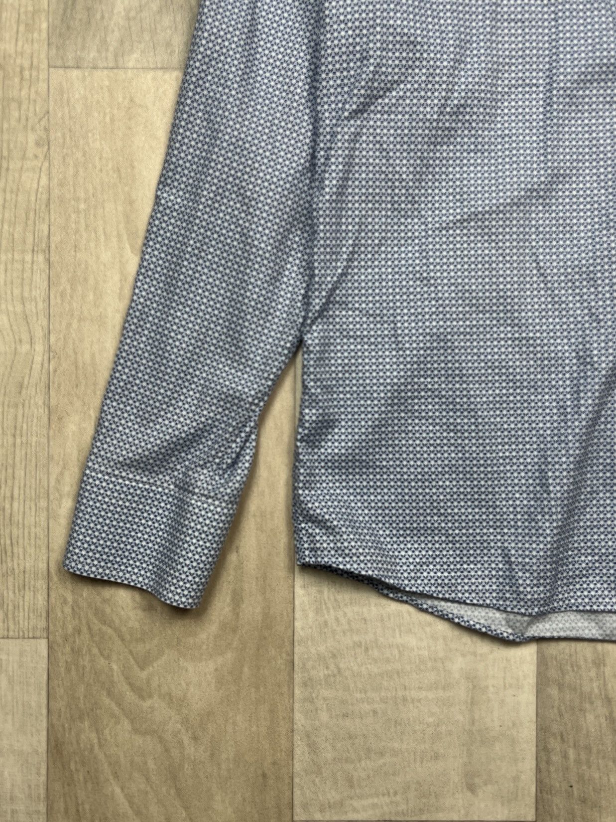 Eton Eton Geometric Pattern Shirt (Y0202) Size US M / EU 48-50 / 2 - 2 Thumbnail