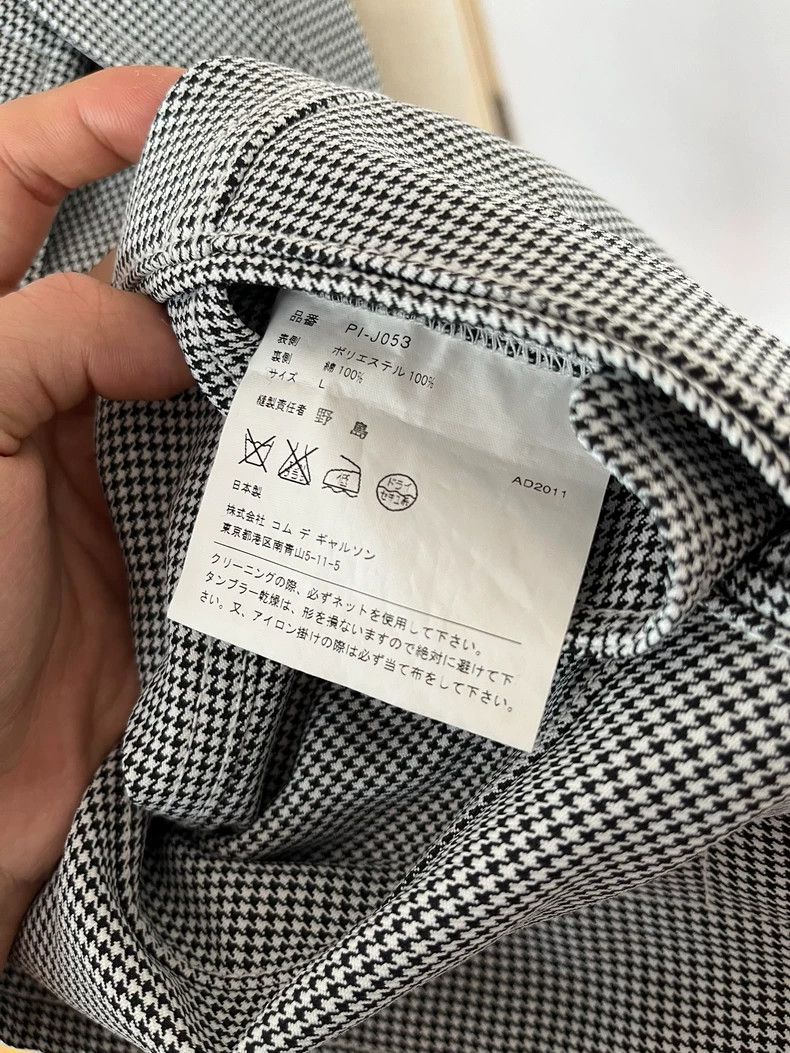 Comme des Garcons Comme Des Garcons Houndstooth trench coat Size US L / EU 52-54 / 3 - 6 Thumbnail