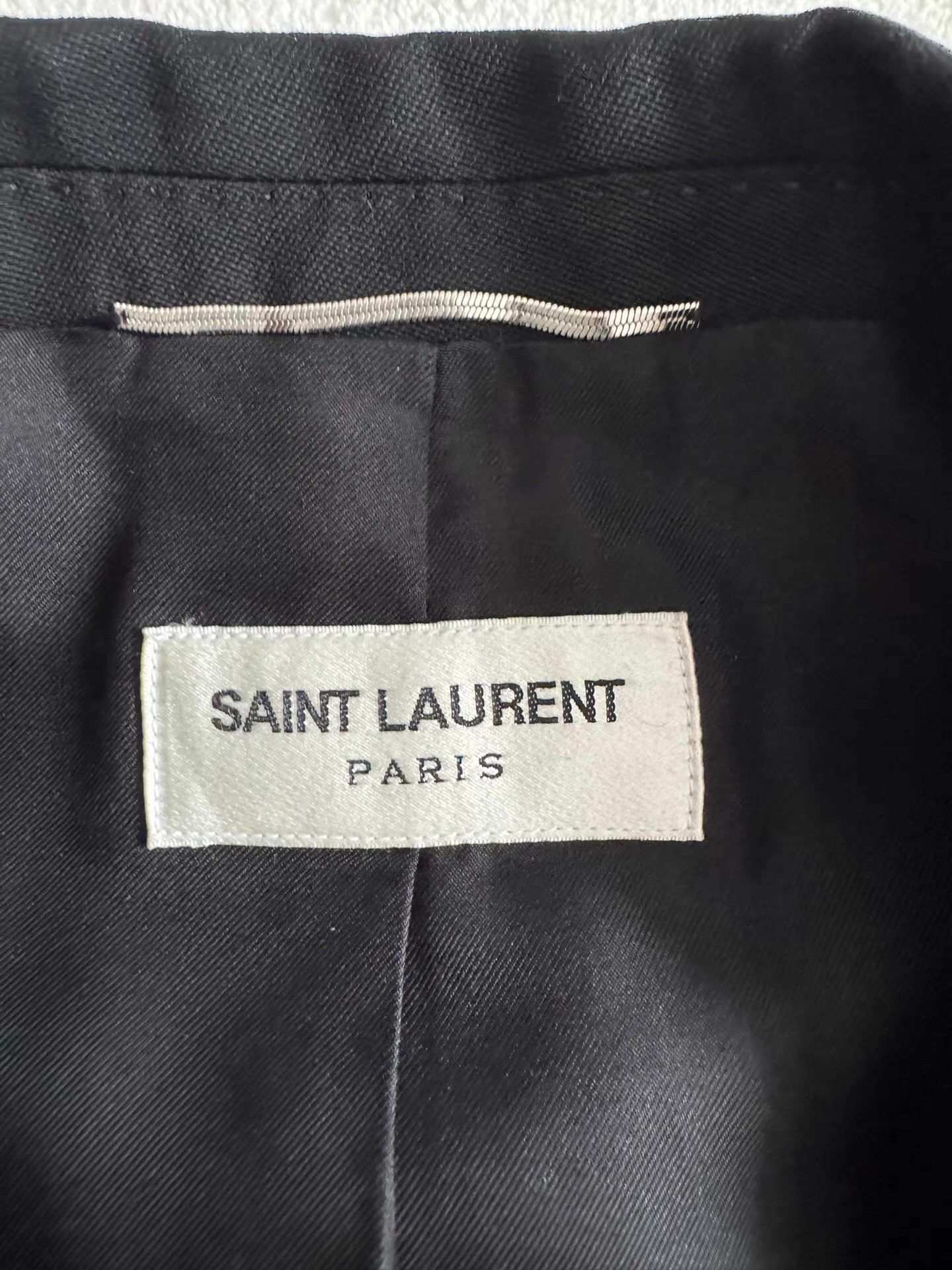 Saint Laurent Paris Saint Laurent Silk Smoking Suit Set Ｑ23 Size 48R - 9 Thumbnail