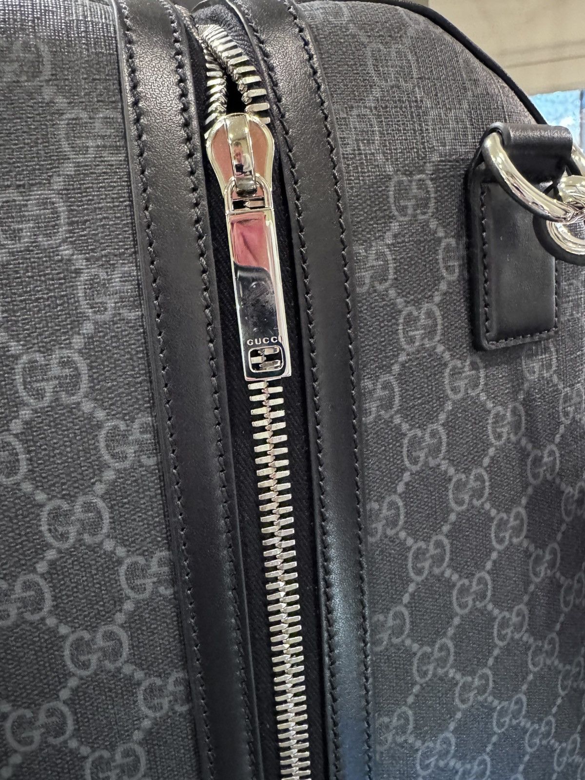 Gucci Gucci Large GG Duffle Bag Size ONE SIZE - 12 Thumbnail