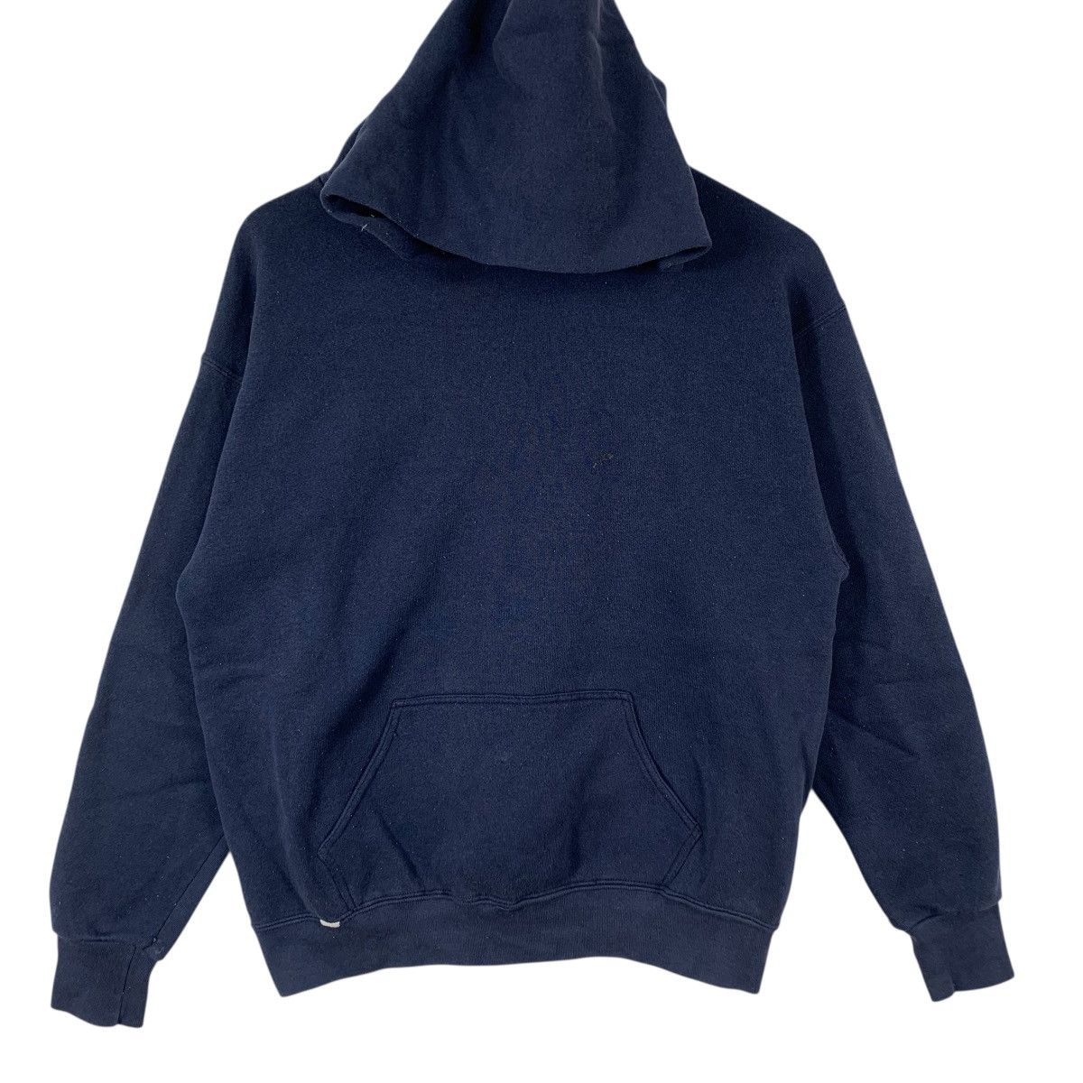 Vintage Vintage 90’ MADE IN USA Reverse Weave Knitting Hoodie Size M / US 6-8 / IT 42-44 - 4 Thumbnail