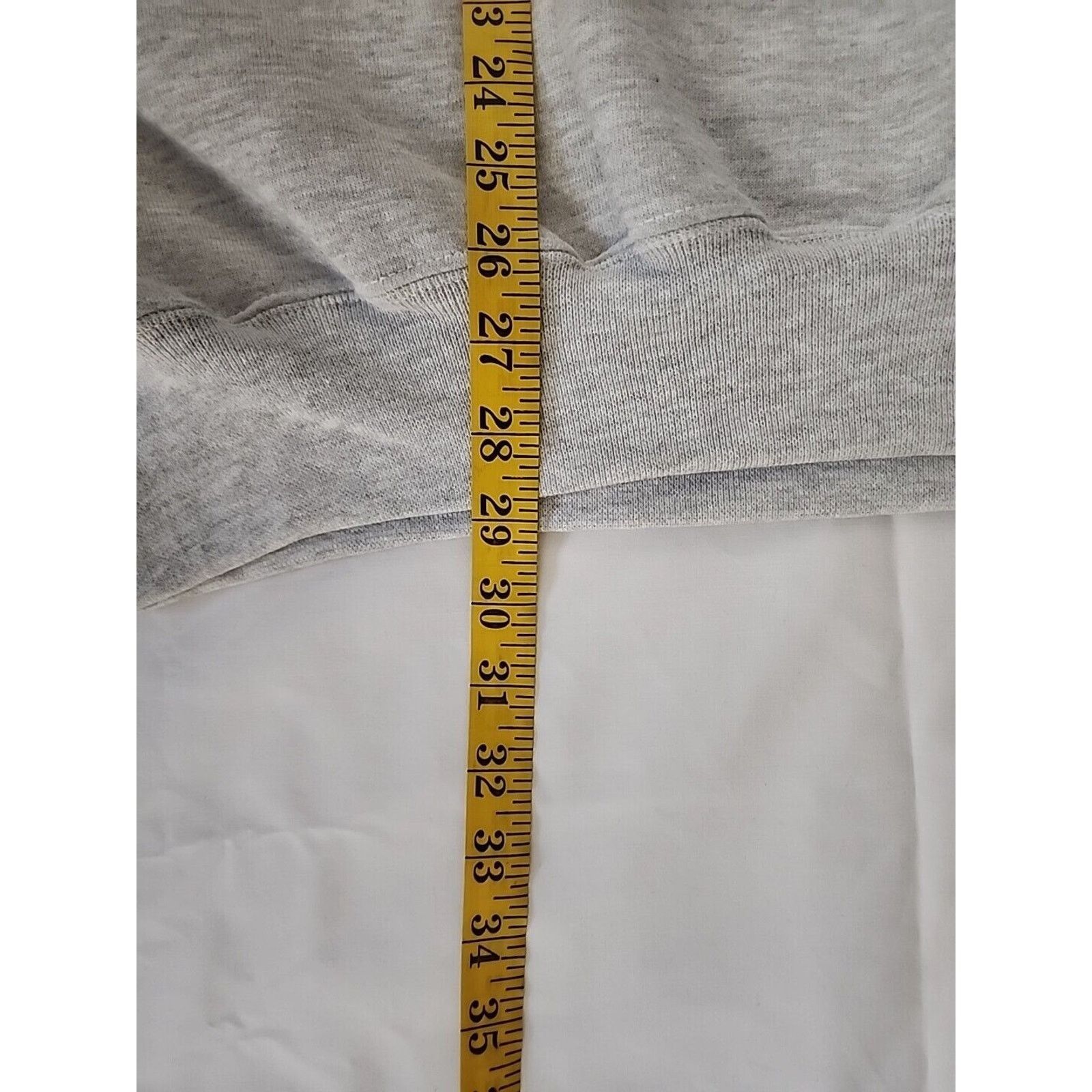Vintage Vintage Gray Blank Crewneck Sweatshirt XL VTG Grey 90s TORN Size US XL / EU 56 / 4 - 5 Thumbnail
