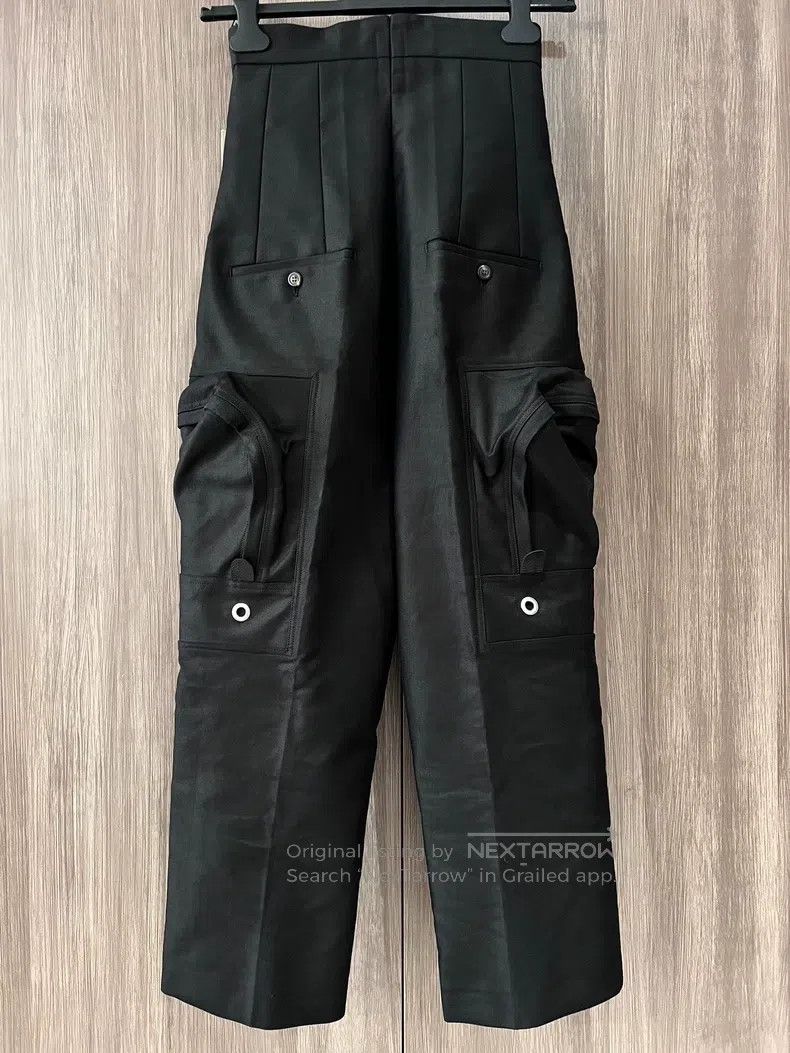 Rick Owens Rick Owens High-waisted denim overalls pants Size US 36 / EU 52 - 2 Thumbnail