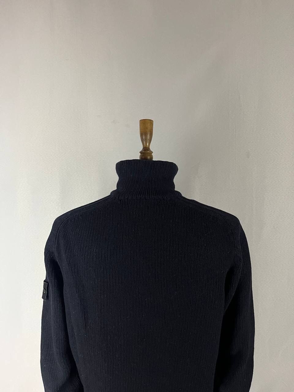 Stone Island Stone Island Sweater Wool Navy Size US L / EU 52-54 / 3 - 8 Thumbnail