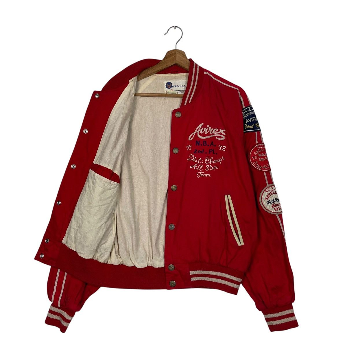 Avirex Vintage Avirex NBA Varsity Jacket Size US S / EU 44-46 / 1 - 9 Thumbnail