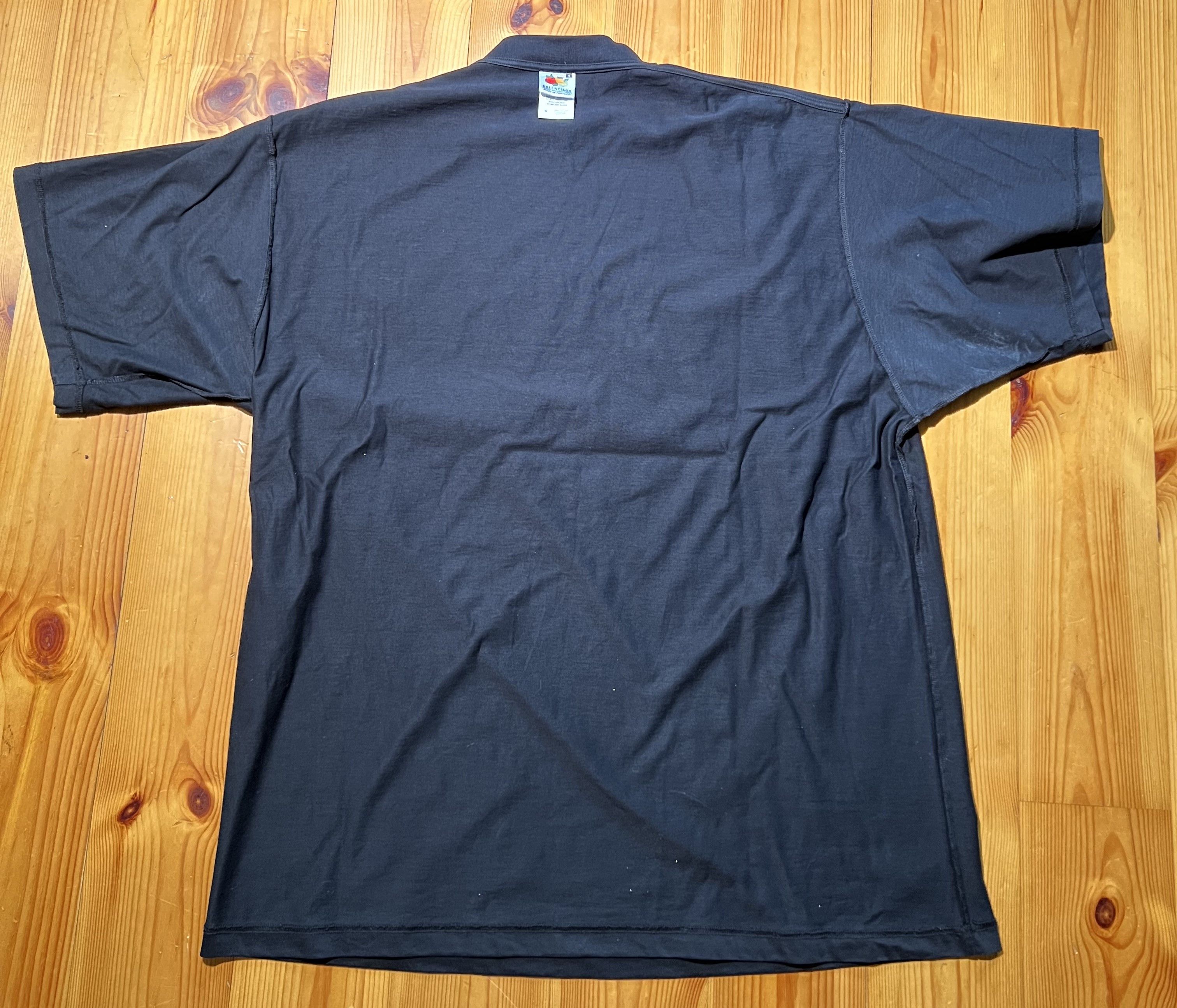 Balenciaga Balenciaga Mirror Logo T-Shirt Size US L / EU 52-54 / 3 - 4 Thumbnail
