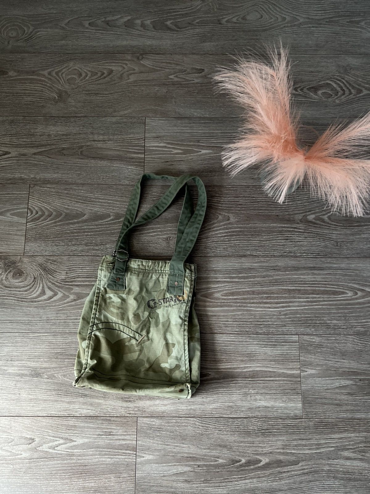 G-Star ‼️Vintage G Star Raw 2301 Military Army Combat Shoulders Bag‼️ Size ONE SIZE - 9 Thumbnail