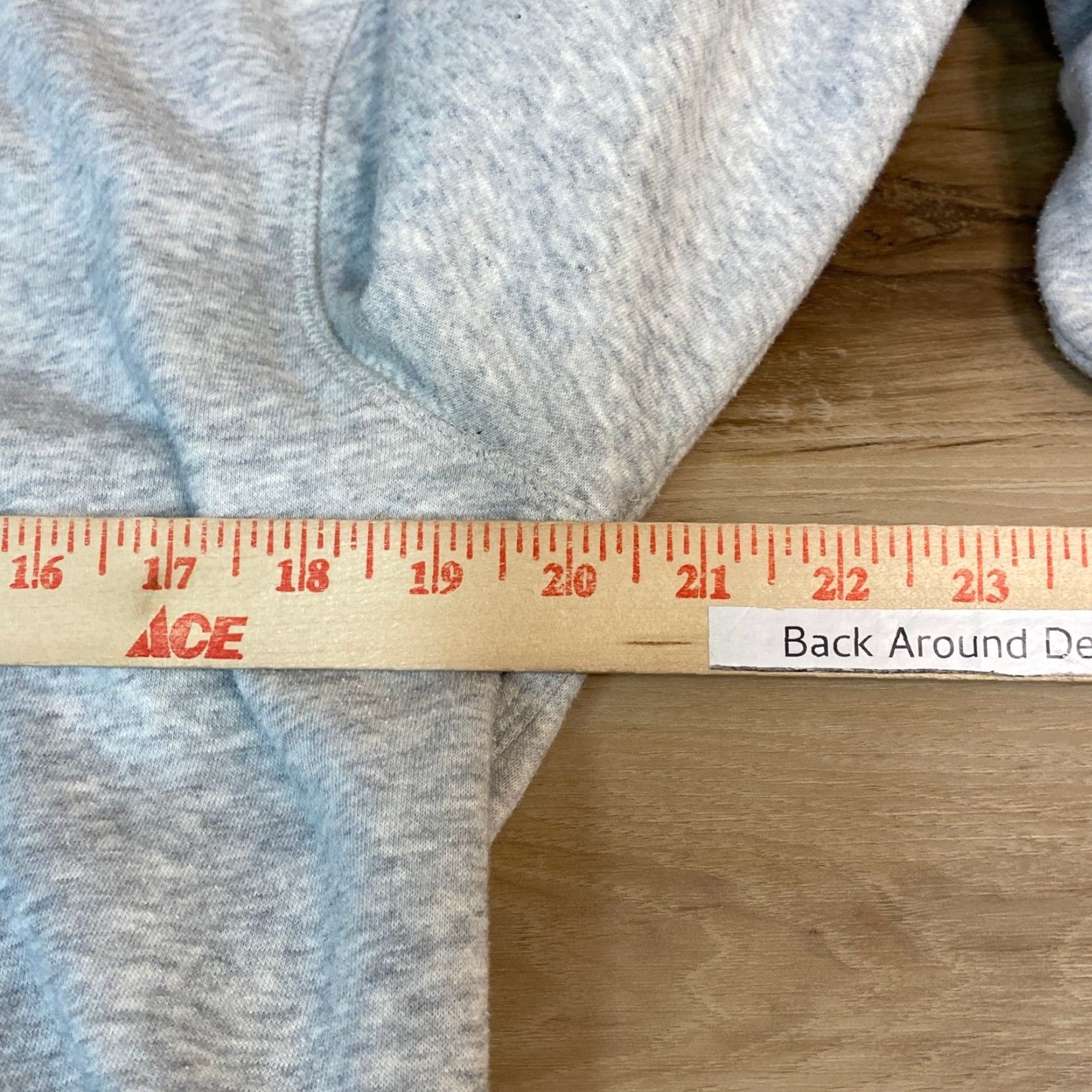 Hurley VINTAGE Hurley Mens Hoodie Gray Blue Logo Long Sleeve Pullover Sweatshirt Size US S / EU 44-46 / 1 - 5 Thumbnail
