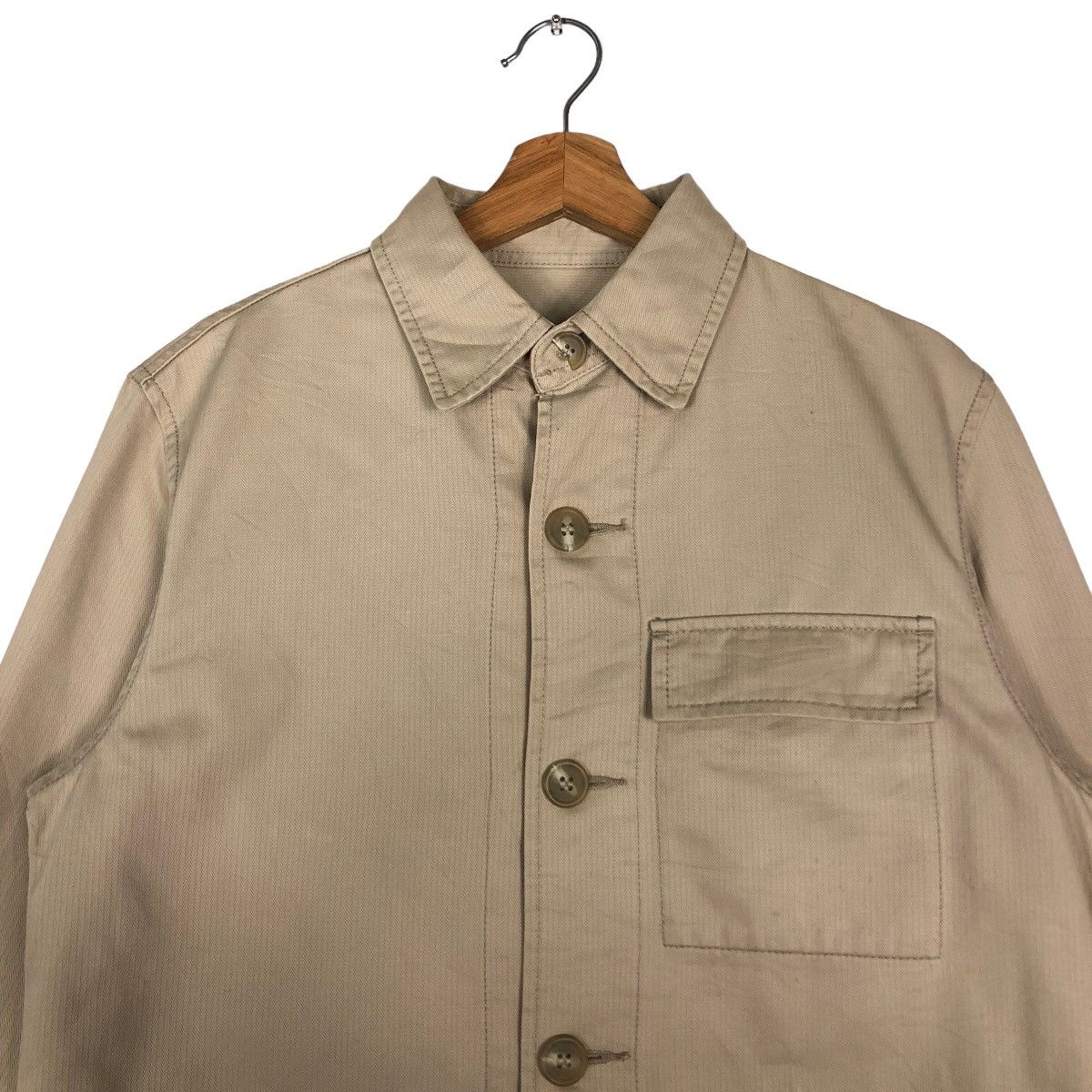 Japanese Brand 🔥90’s Vtg Chore Work Jacket Japan Issey Miyake Design Size US M / EU 48-50 / 2 - 3 Thumbnail