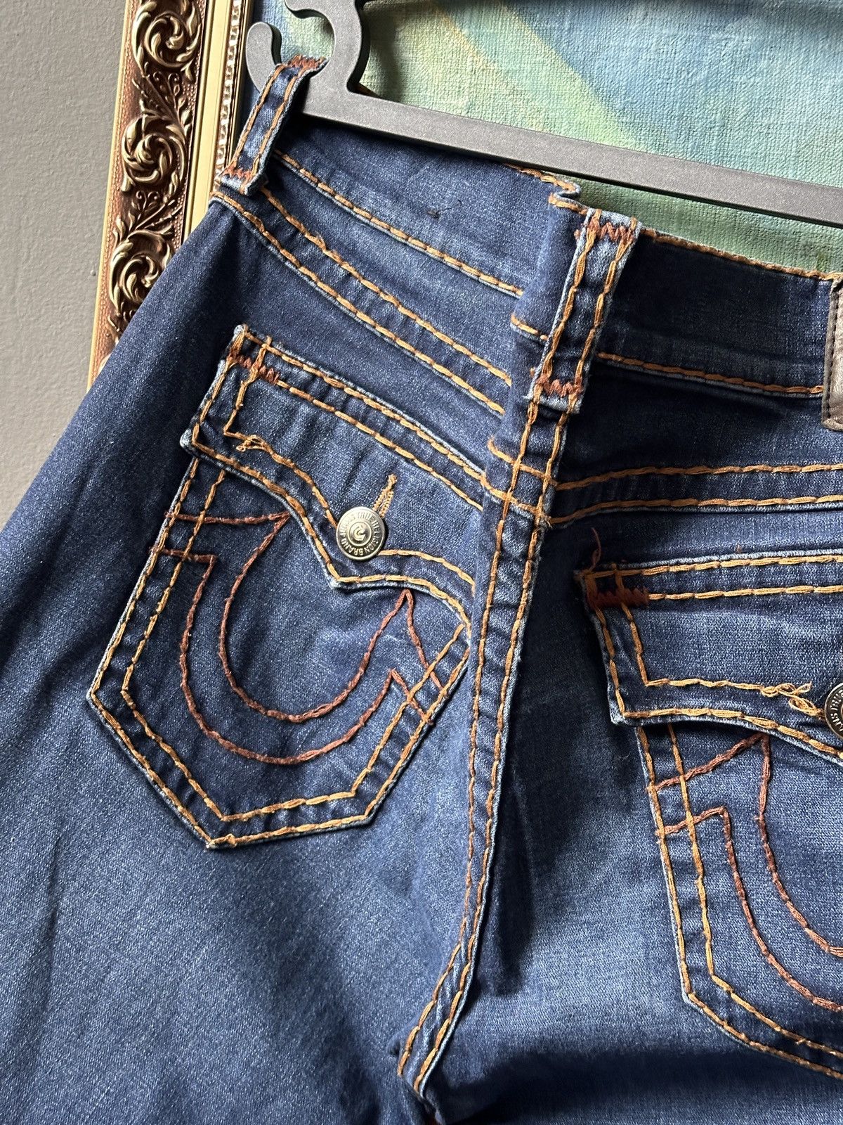Japanese Brand True Religion Pants Denim Size US 36 / EU 52 - 4 Thumbnail
