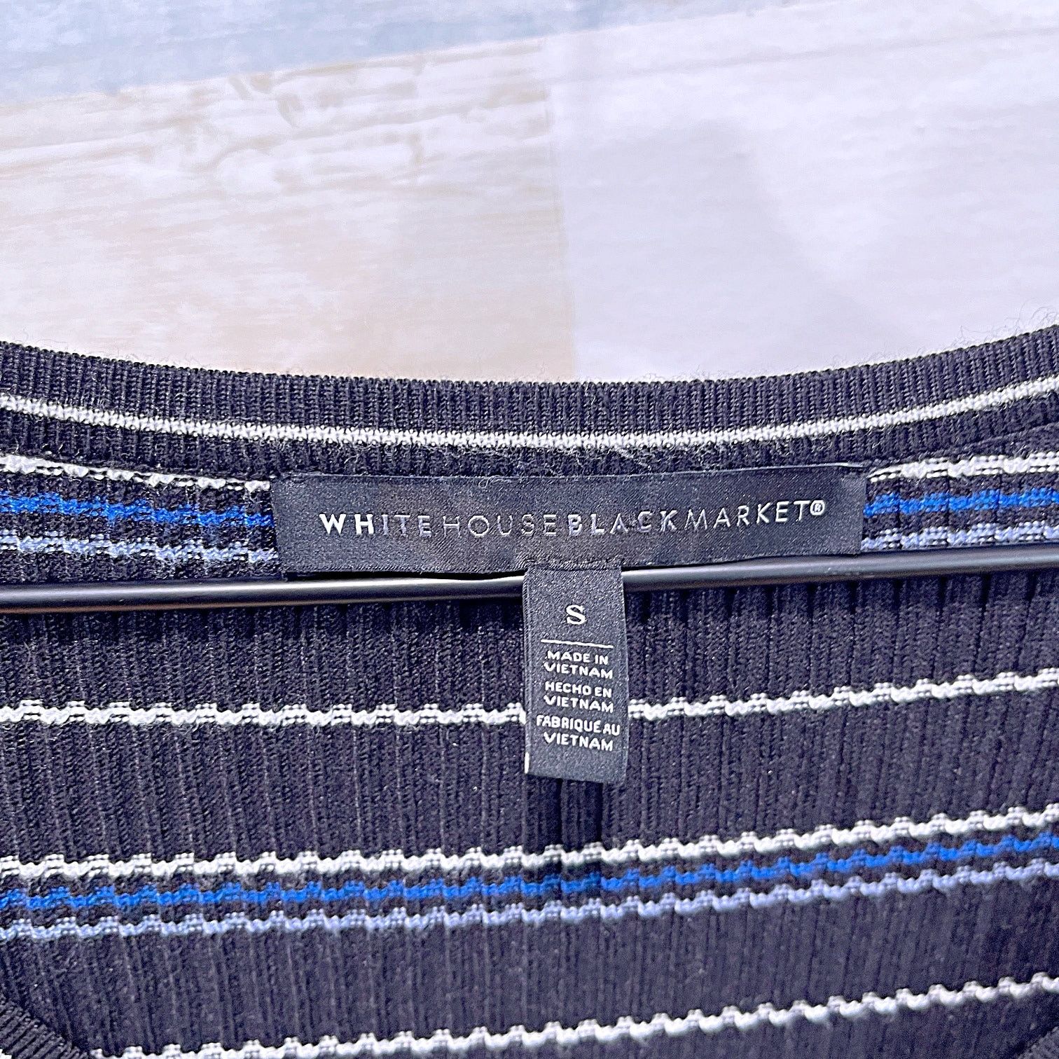 White House Black Market White House Black Market Ribbed Fitted SweaterWomens Small Size S / US 4 / IT 40 - 5 Thumbnail