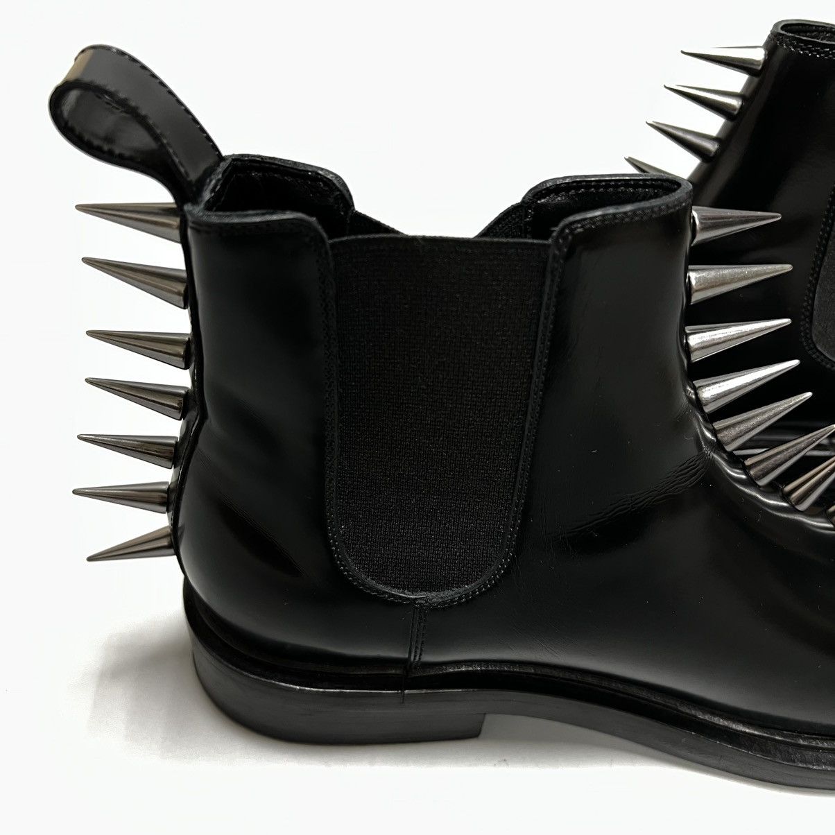 Balenciaga Balenciaga Spike Accents Leather Chelsea Boots Black men's Size US 6.5 / EU 39-40 - 13 Thumbnail