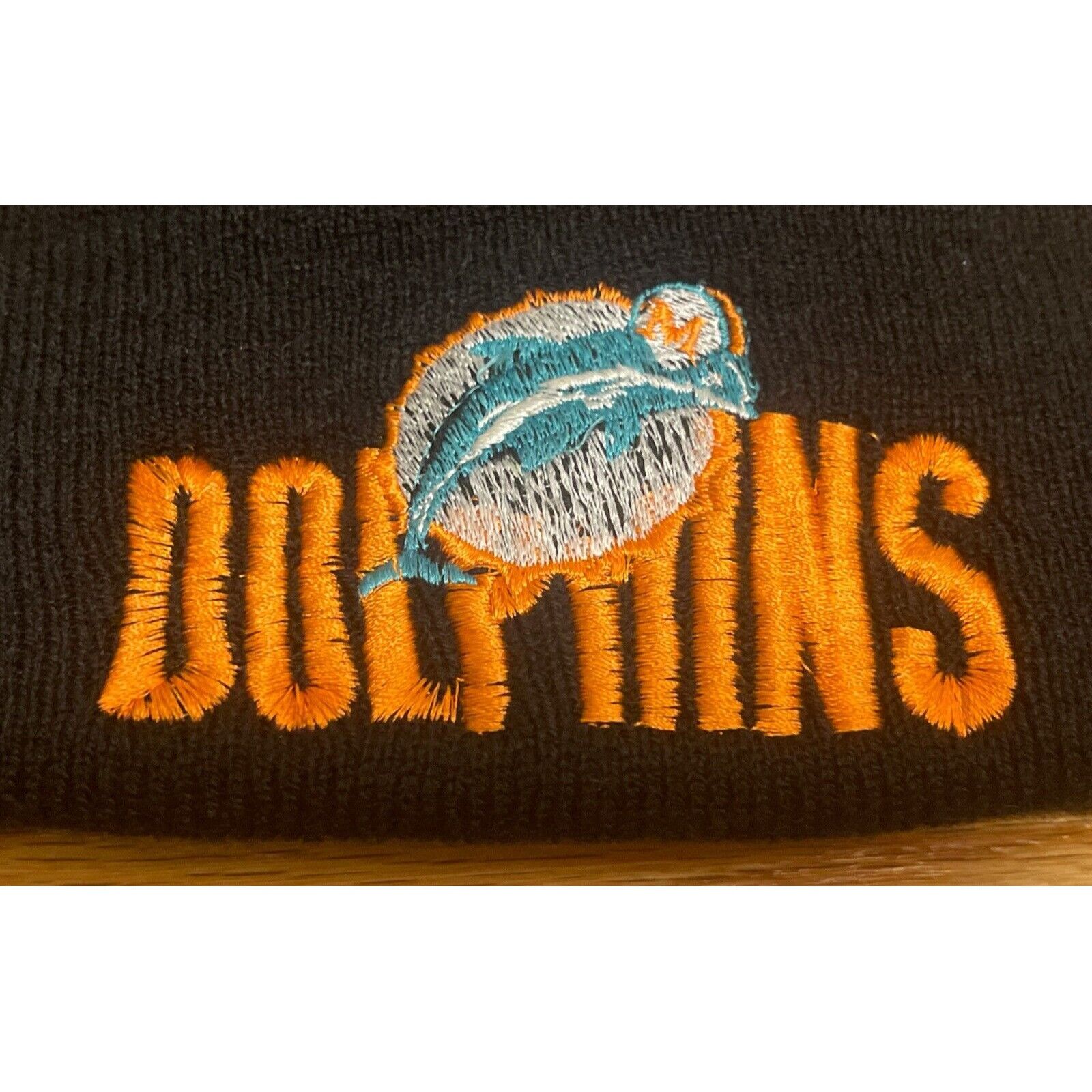 Other Vintage 90s Miami Dolphins NFL Florida Football Cuffed Winte Size ONE SIZE - 3 Thumbnail