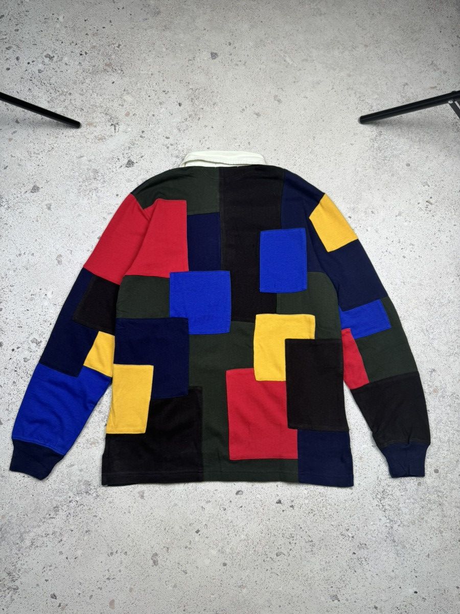 Polo Ralph Lauren × Vintage Vintage Polo Ralph Lauren Patchwork Rugby Rare Men’s M Size US M / EU 48-50 / 2 - 9 Thumbnail