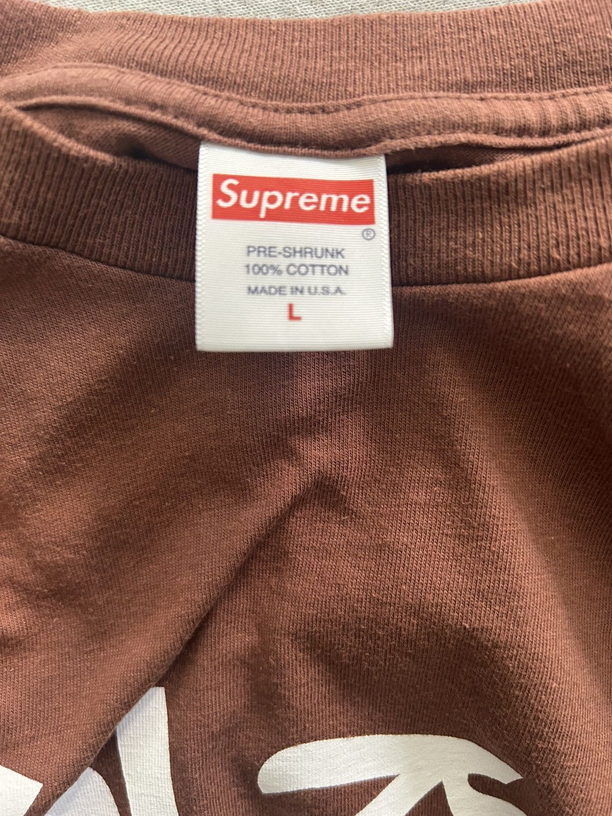 Supreme Supreme Arabic writing long sleeve Size US L / EU 52-54 / 3 - 3 Thumbnail