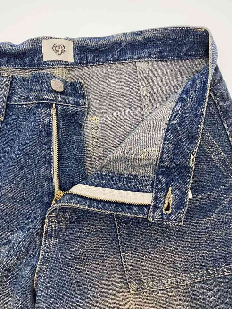 Hysteric Glamour Wide Leg Aged Cargo Denim Jeans Size US 29 - 3 Thumbnail